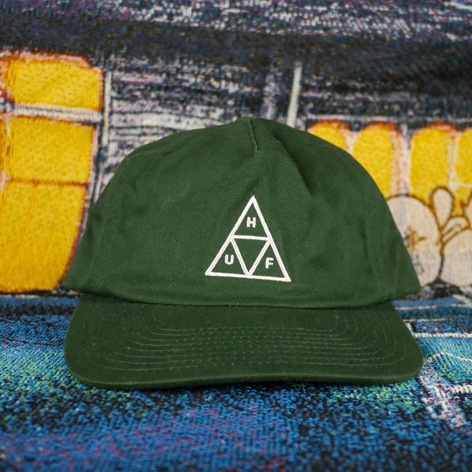 Huf Triple Triangle Unstructured Snapback Size ONE SIZE - 1 Thumbnail