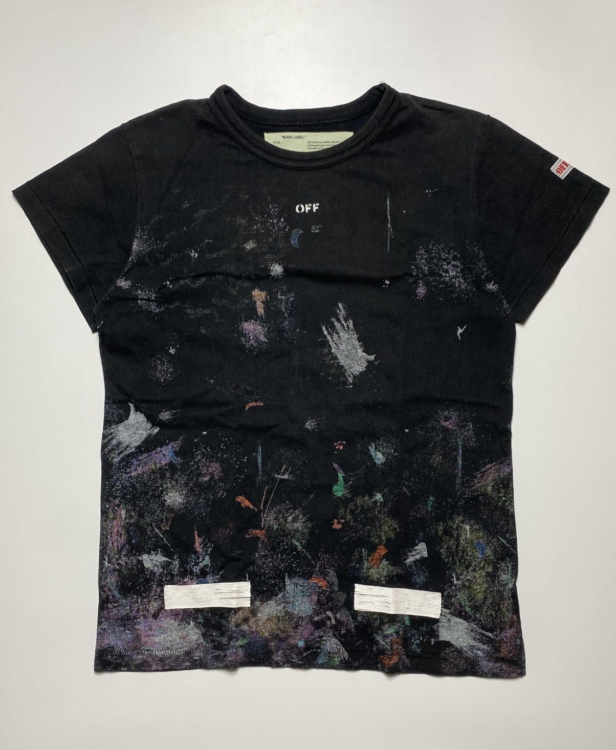 Off-White Off-White Galaxy Brushed Arrow T-Shirt Size US S / EU 44-46 / 1 - 8 Thumbnail