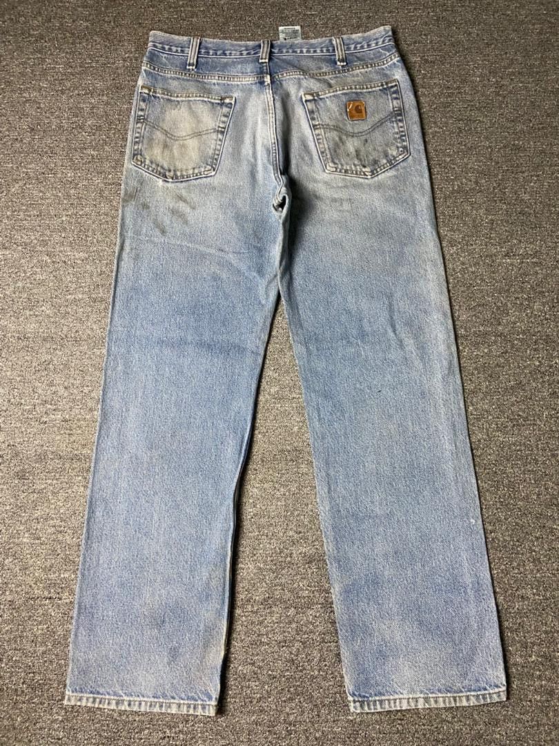 Carhartt CARHARTT Relaxed Fit Denim Jeans (136) Size US 35 - 3 Thumbnail