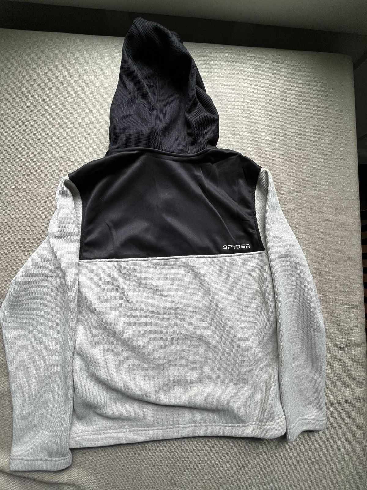 Spyder Spyder 1/4 zip hoodie Oatmeal Heather Medium WITH TAGS Size US M / EU 48-50 / 2 - 2 Thumbnail
