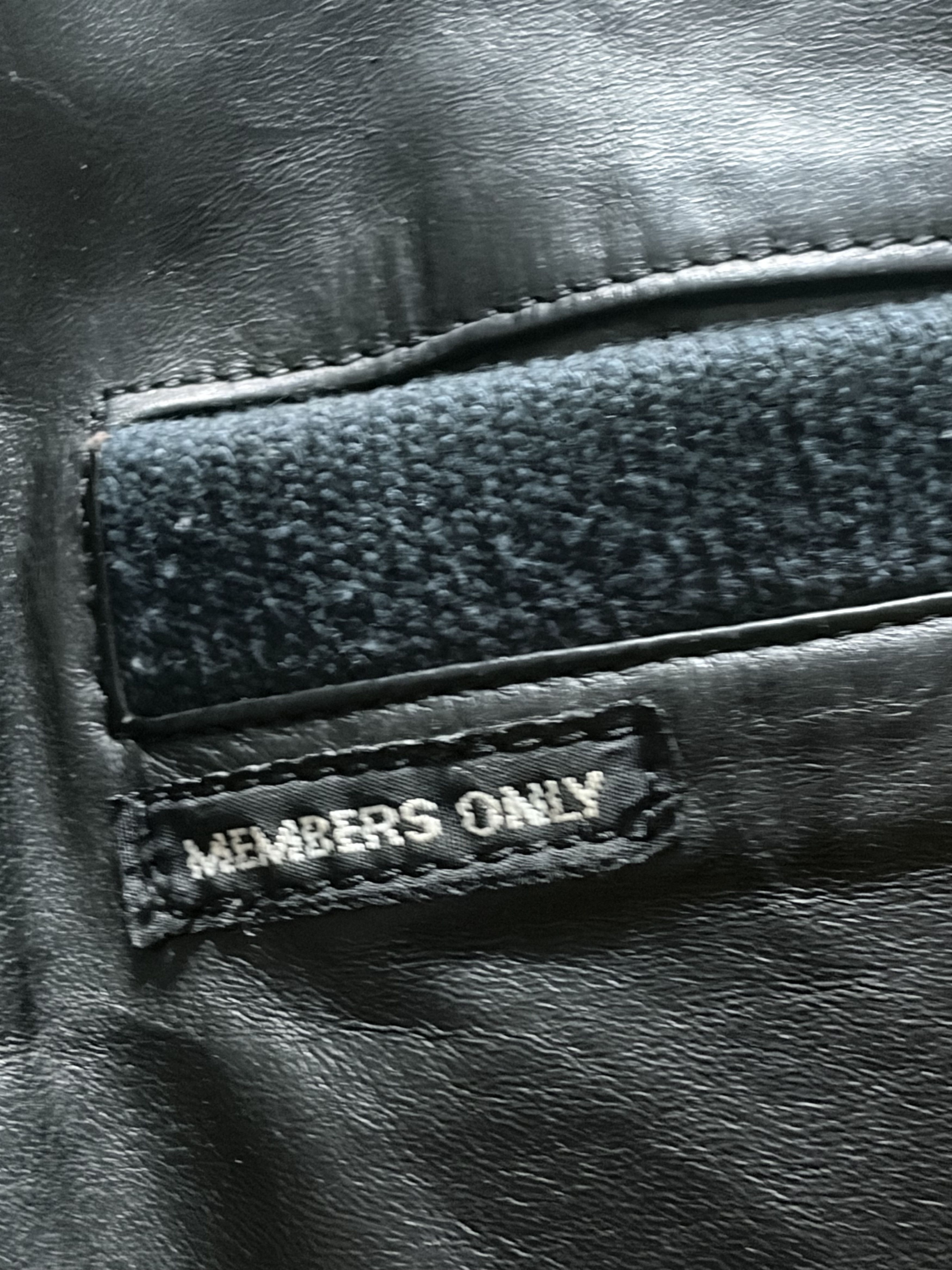 Members Only Genuine Leather Jacket Size US S / EU 44-46 / 1 - 7 Thumbnail