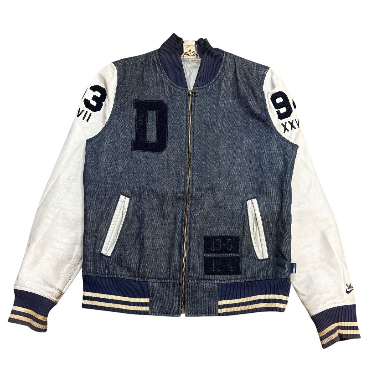 NFL × Nike Nike Dallas Cowboys Super Bowl Letterman Jacket Men's Medium Size US M / EU 48-50 / 2 - 1 Thumbnail