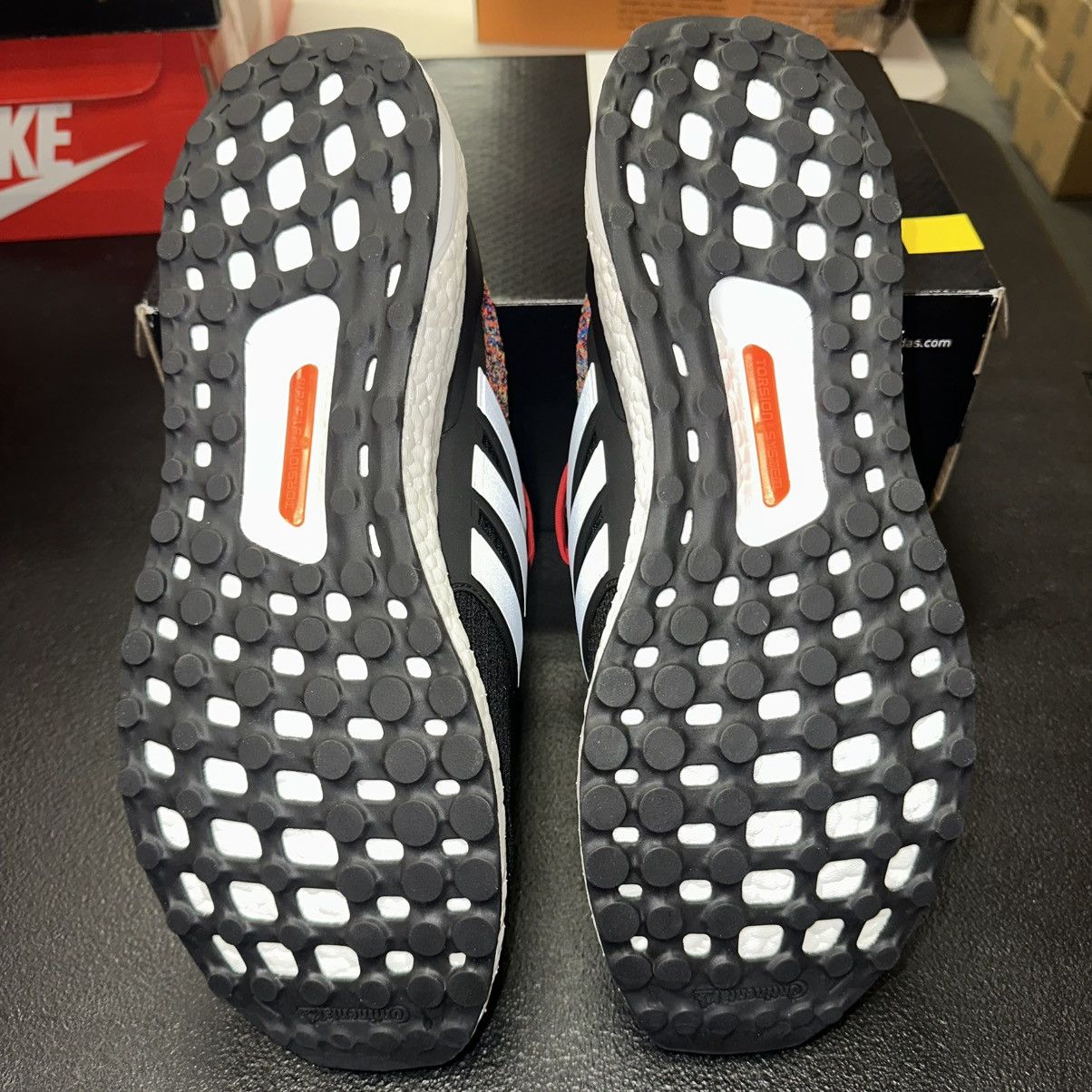 Adidas Size 12 adidas UltraBoost Rainbow Heel Black BY1756 Miadidas Size US 12 / EU 45 - 5 Thumbnail