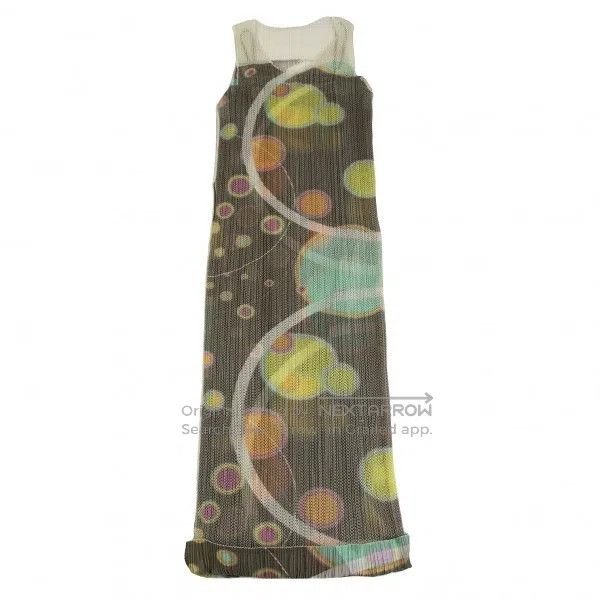 Issey Miyake Issey Miyake Green Dress Size M / US 6-8 / IT 42-44 - 3 Thumbnail