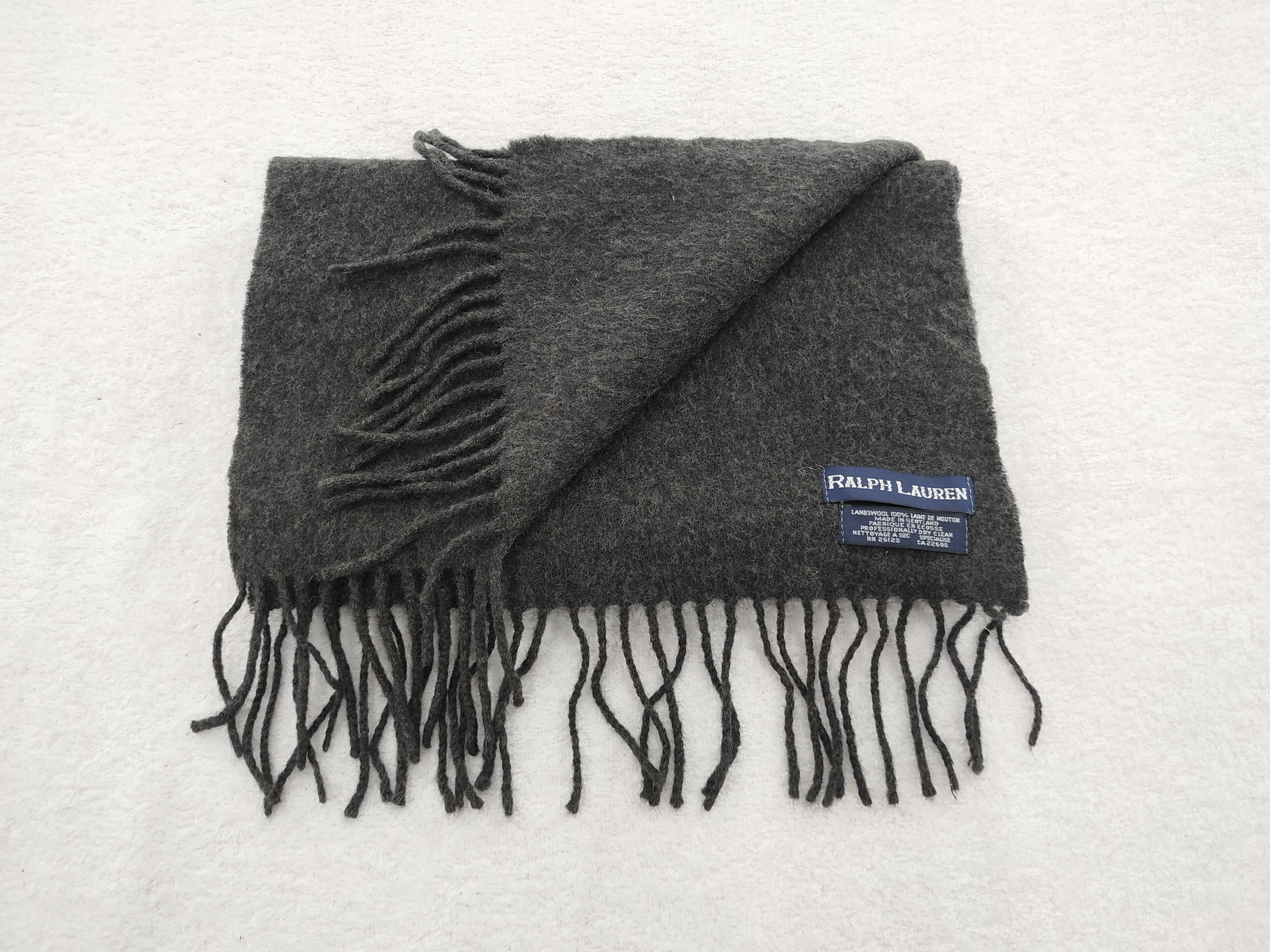 Polo Ralph Lauren Vintage Polo Ralph Lauren Wool Scarf/Muffler/Neckwear MF034 Size ONE SIZE - 4 Thumbnail