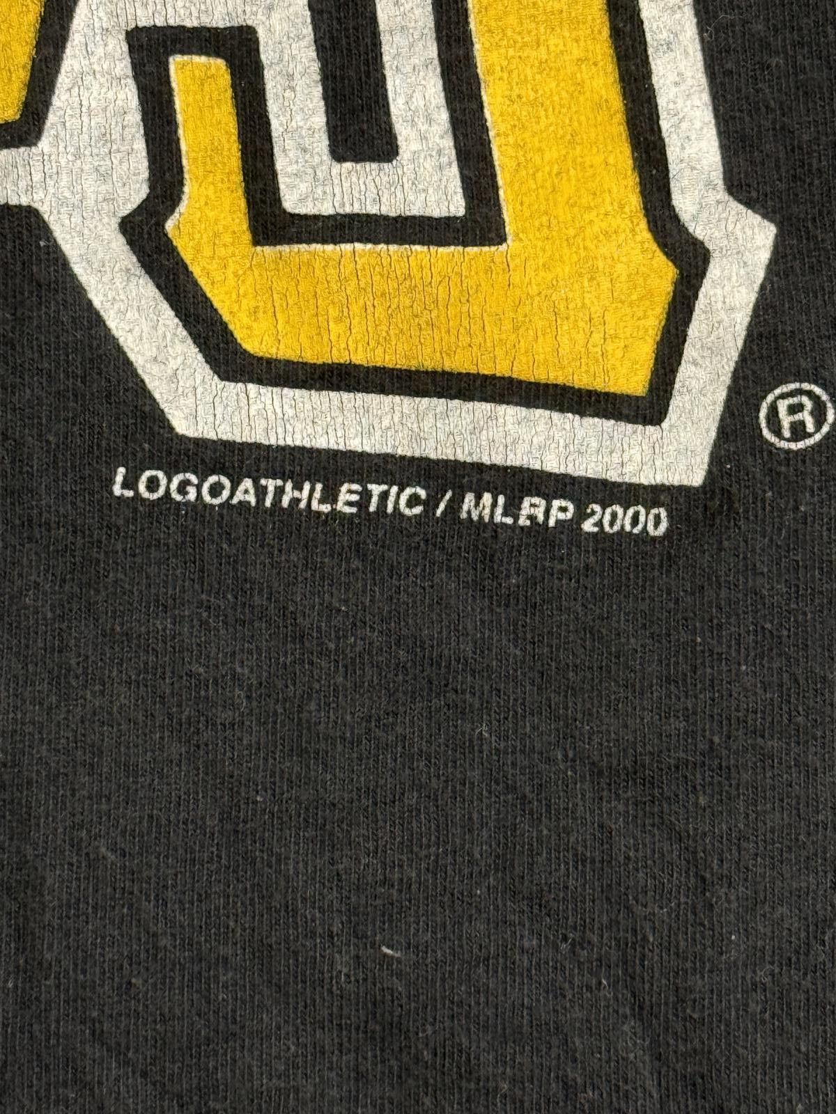 Logo 7 Vintage Pittsburgh Pirates Baseball T-shirt Logo 7 2000 -2XL Size US XXL / EU 58 / 5 - 4 Thumbnail