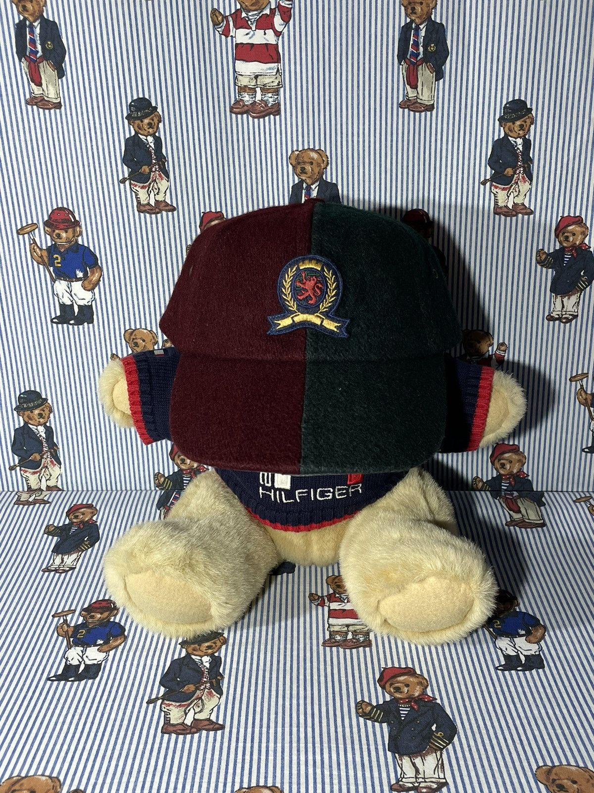 Tommy Hilfiger × Vintage Cap Tommy Hilfiger Lion Crest OG Vintage 90’s Size ONE SIZE - 2 Thumbnail