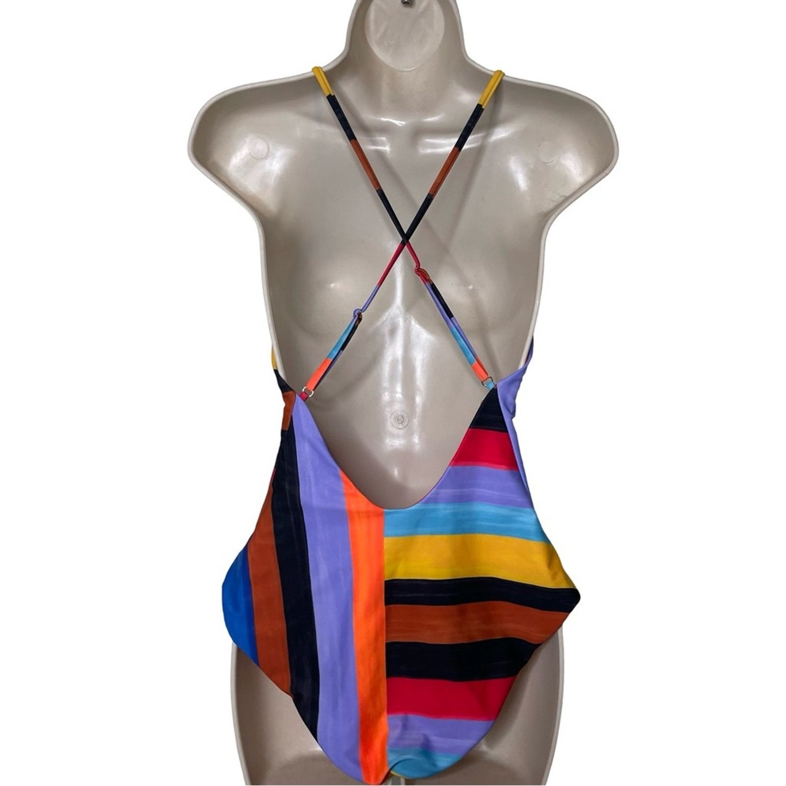 Mara Hoffman Mara Hoffman Emma Sunglow One Piece Swimsuit sz M Size M / US 6-8 / IT 42-44 - 4 Thumbnail