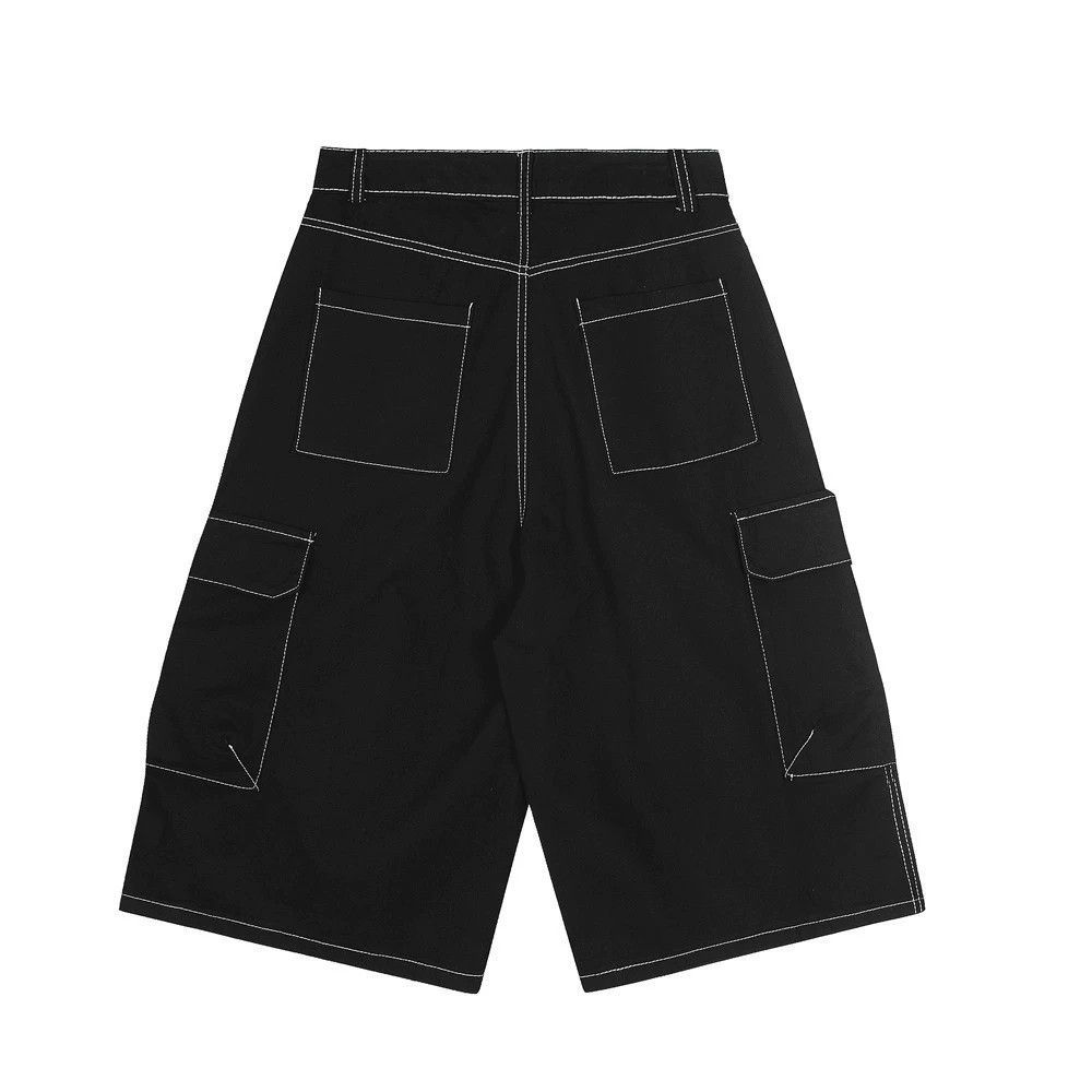 Japanese Brand American workwear metal pendant multi-pocket denim shorts Size US 32 / EU 48 - 2 Thumbnail