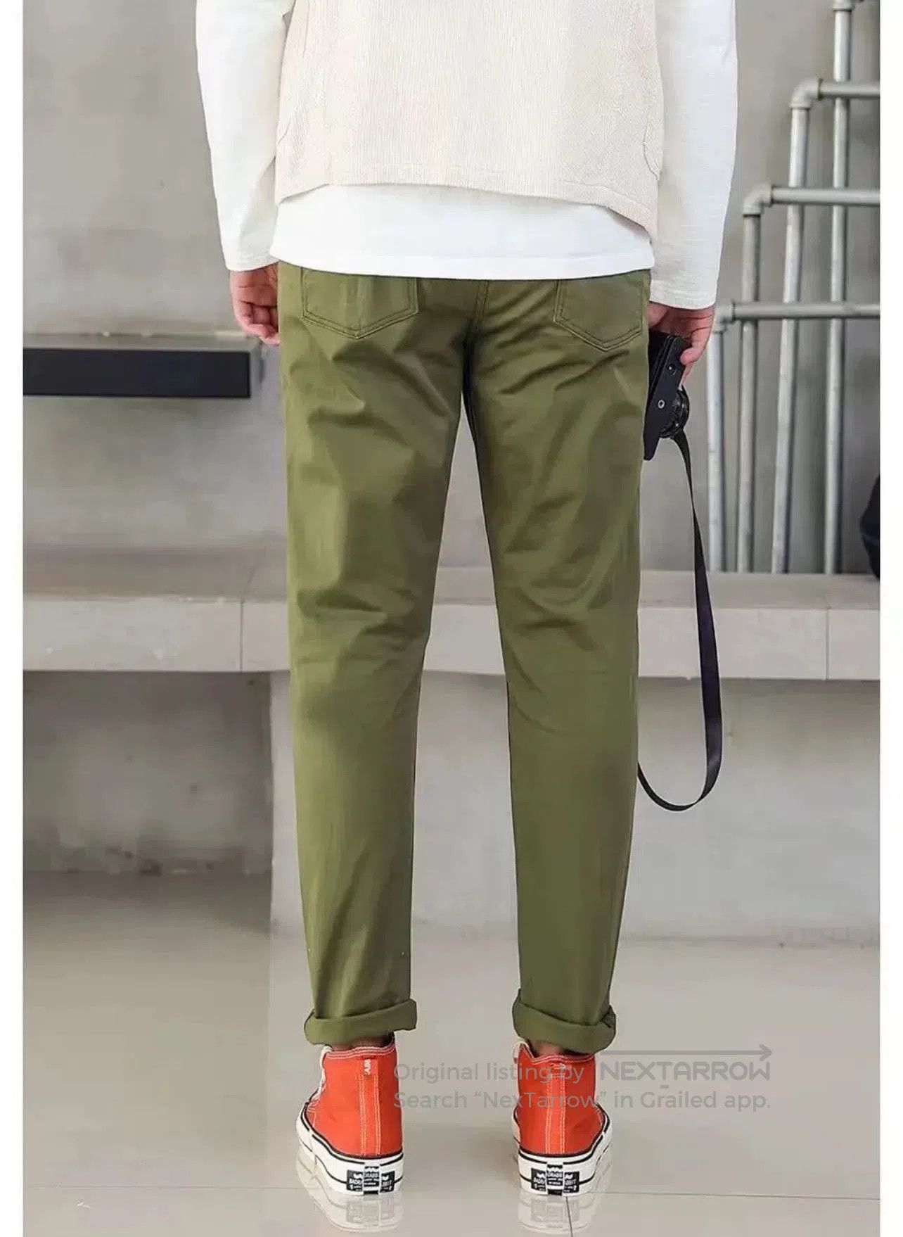 Blue Blue Japan JAPAN BLUE Military Green Cargo Pants. Size US 34 / EU 50 - 2 Thumbnail
