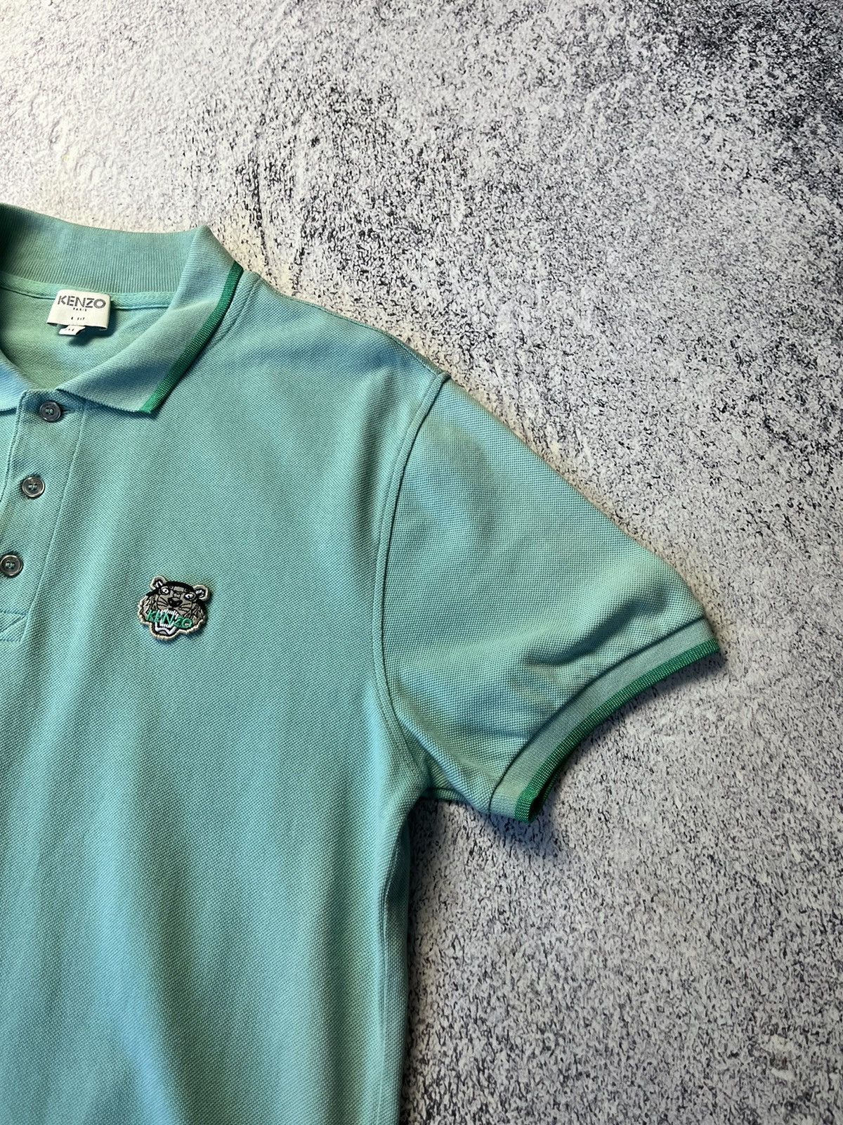 Kenzo Kenzo Polo t shirt men K fit tee White logo Tiger Size US M / EU 48-50 / 2 - 16 Thumbnail