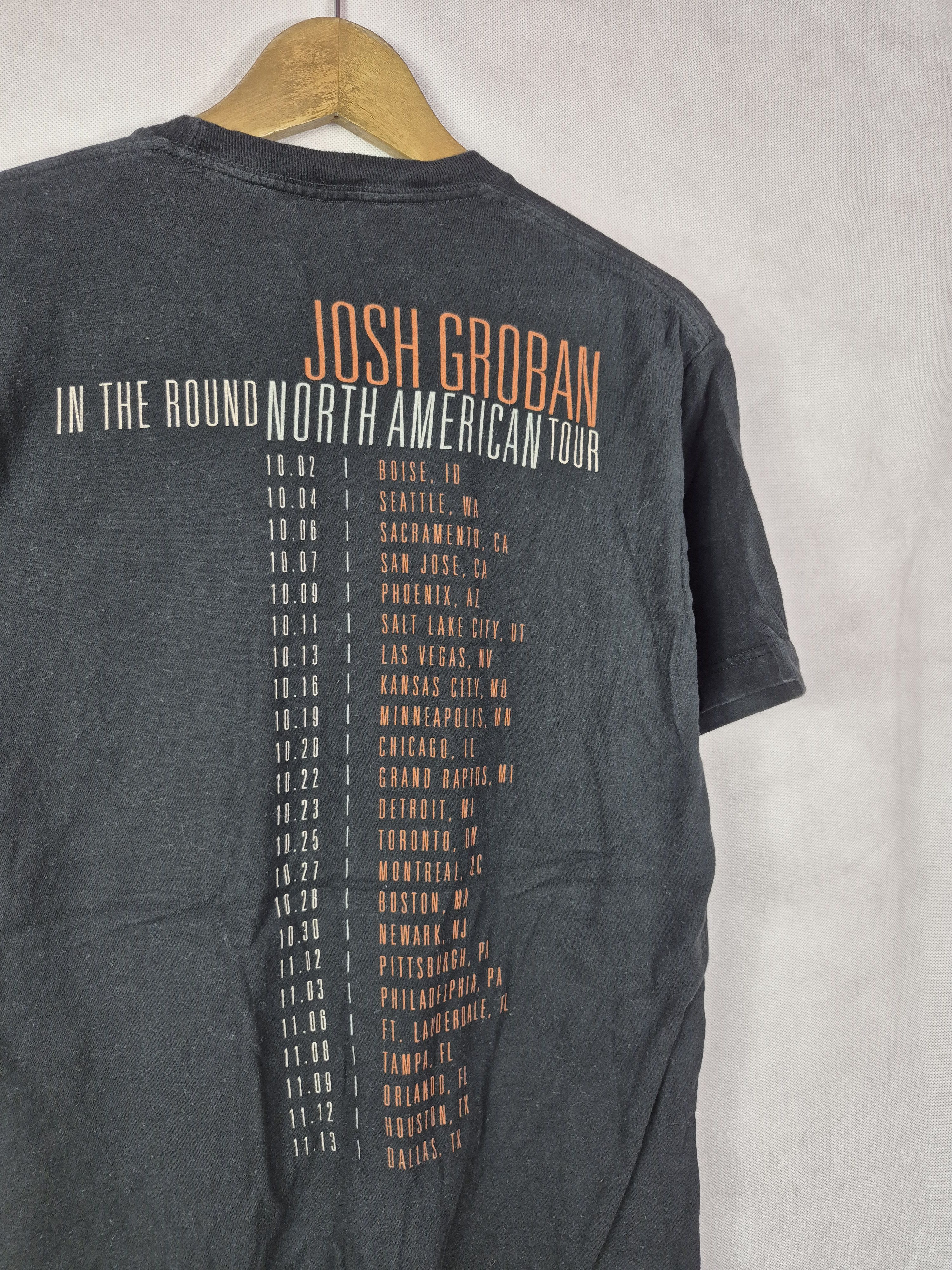 Band Tees 🔥 Josh Groban North Amertican Tour Tee Size US L / EU 52-54 / 3 - 5 Thumbnail