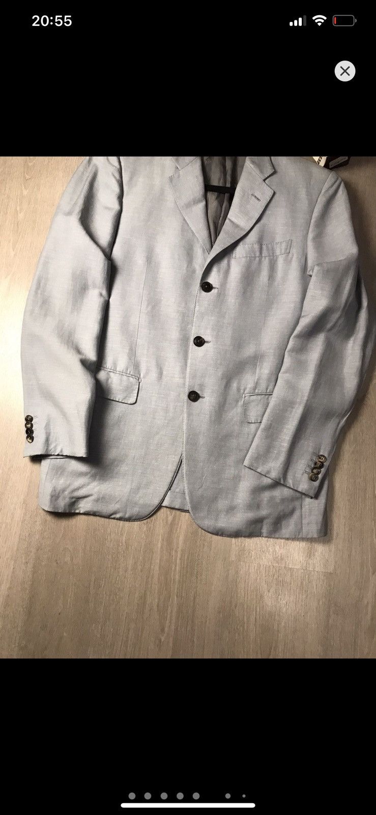 Givenchy Givenchy Gentleman Lana Lino luxury suit Size 50R - 6 Thumbnail