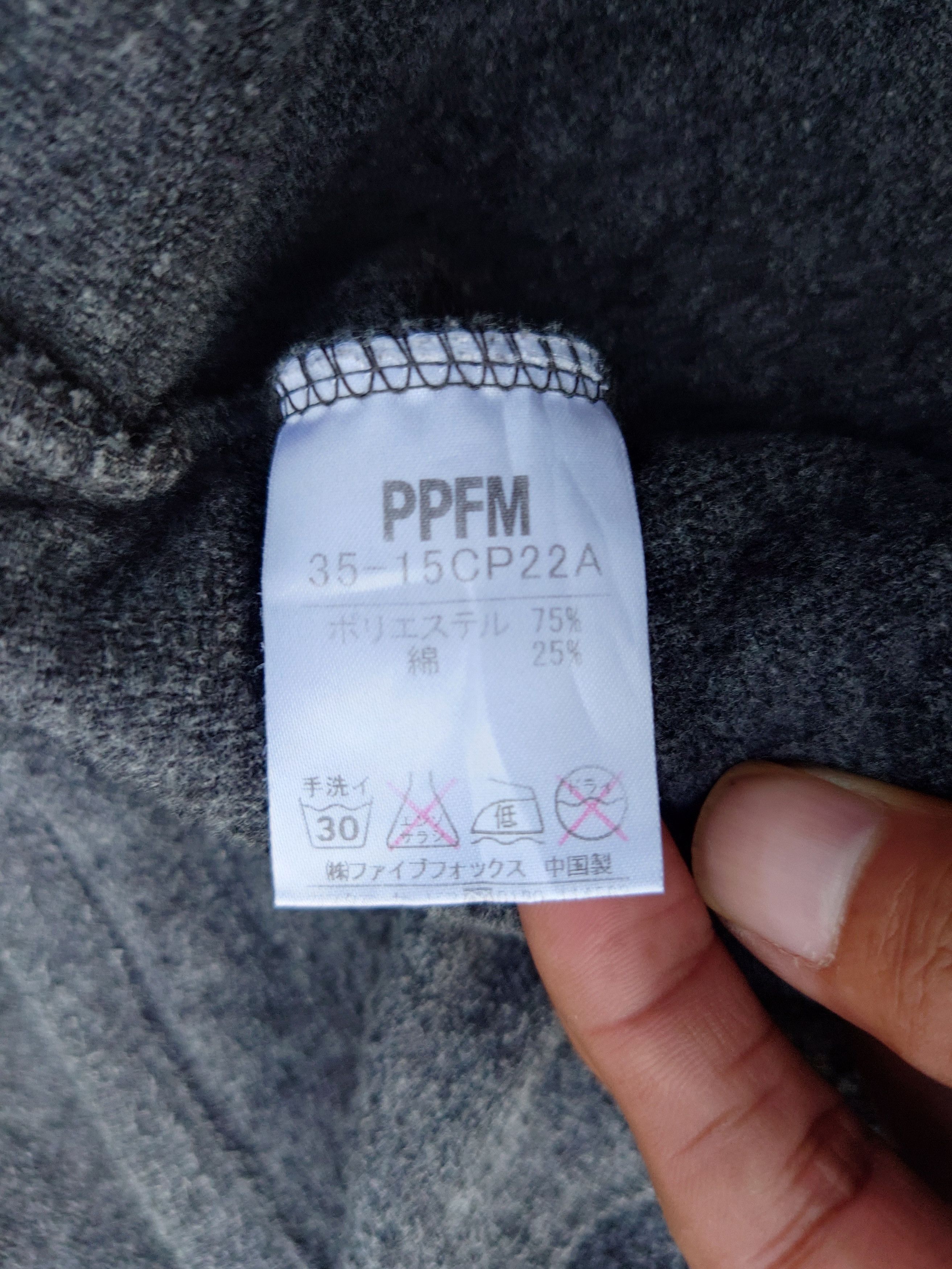 PPFM PPFM Archival Grey Graphic Hoodie Size US M / EU 48-50 / 2 - 4 Thumbnail