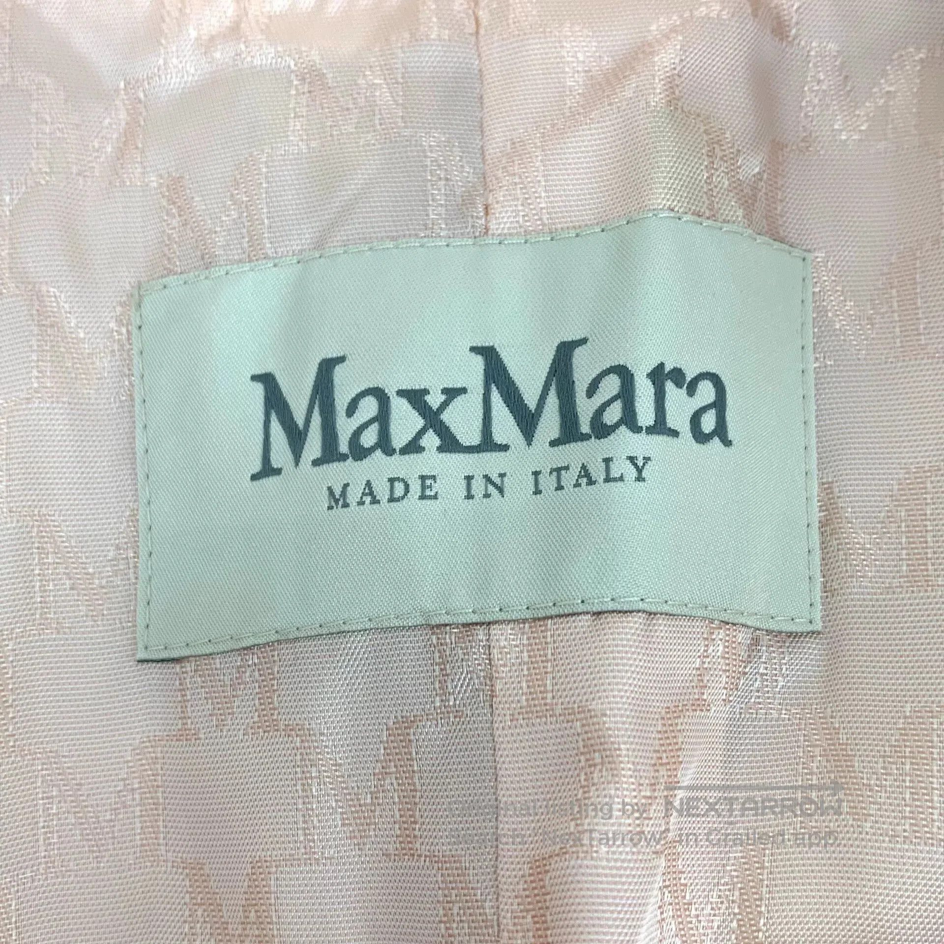 Other maxmara pink wool double-breasted coat. Size US XXS / EU 40 - 6 Thumbnail