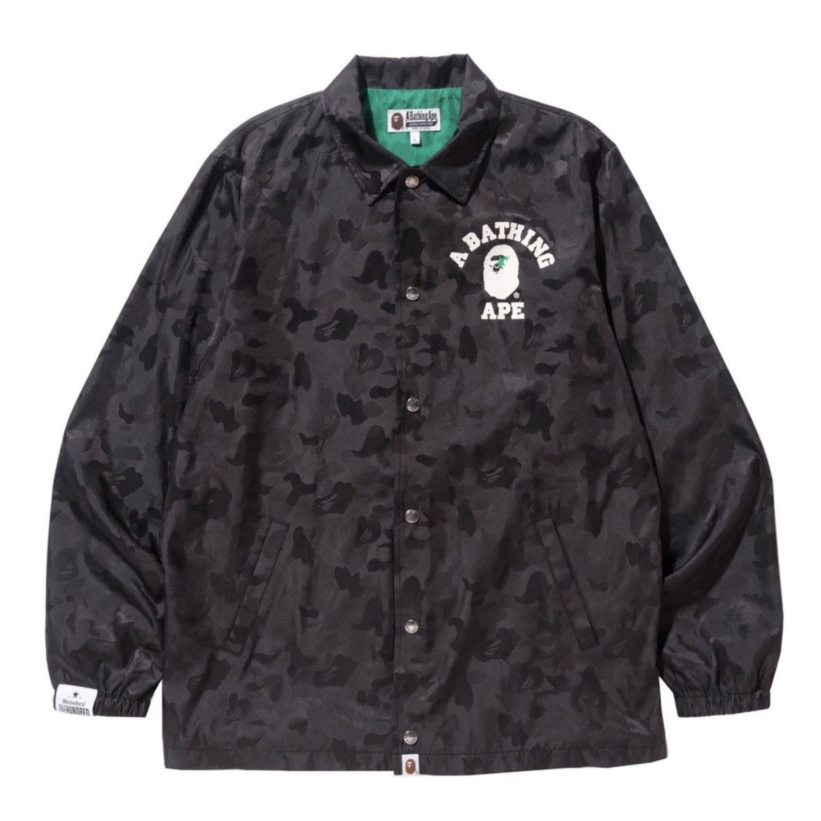 Bape BAPE x HEINEKEN 100 JACQUARD CAMO COACHES JACKET s2017 Size US M / EU 48-50 / 2 - 1 Thumbnail