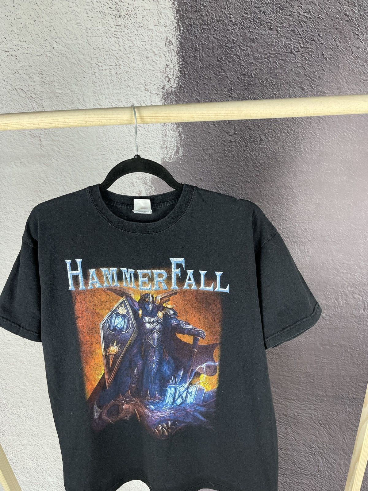 Band Tees HammerFall Hammer High until I die vintage band tee shirt Size US L / EU 52-54 / 3 - 5 Thumbnail
