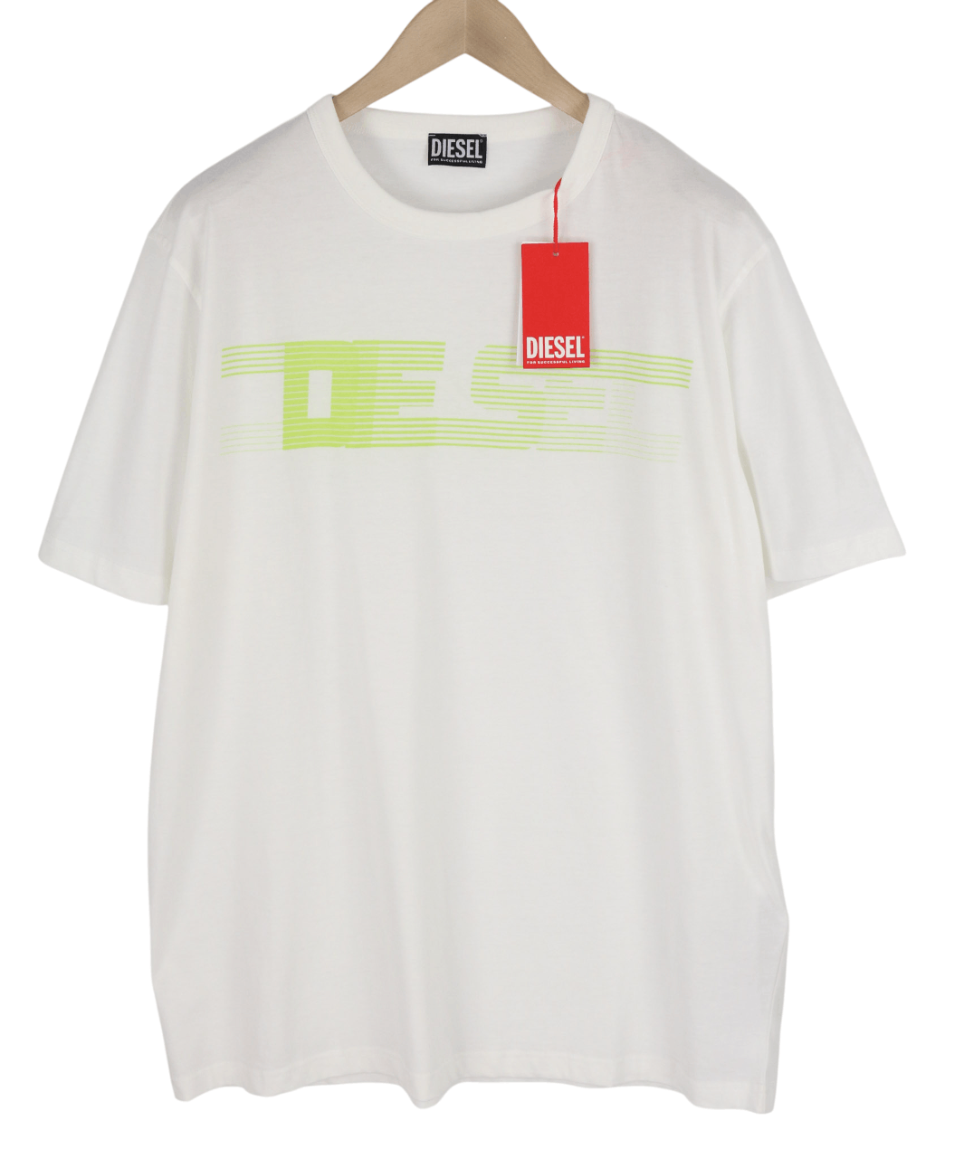 Diesel T-JUST-E19 2XL Short Sleeve Logo Light Tee 40252 Size US XXL / EU 58 / 5 - 1 Thumbnail