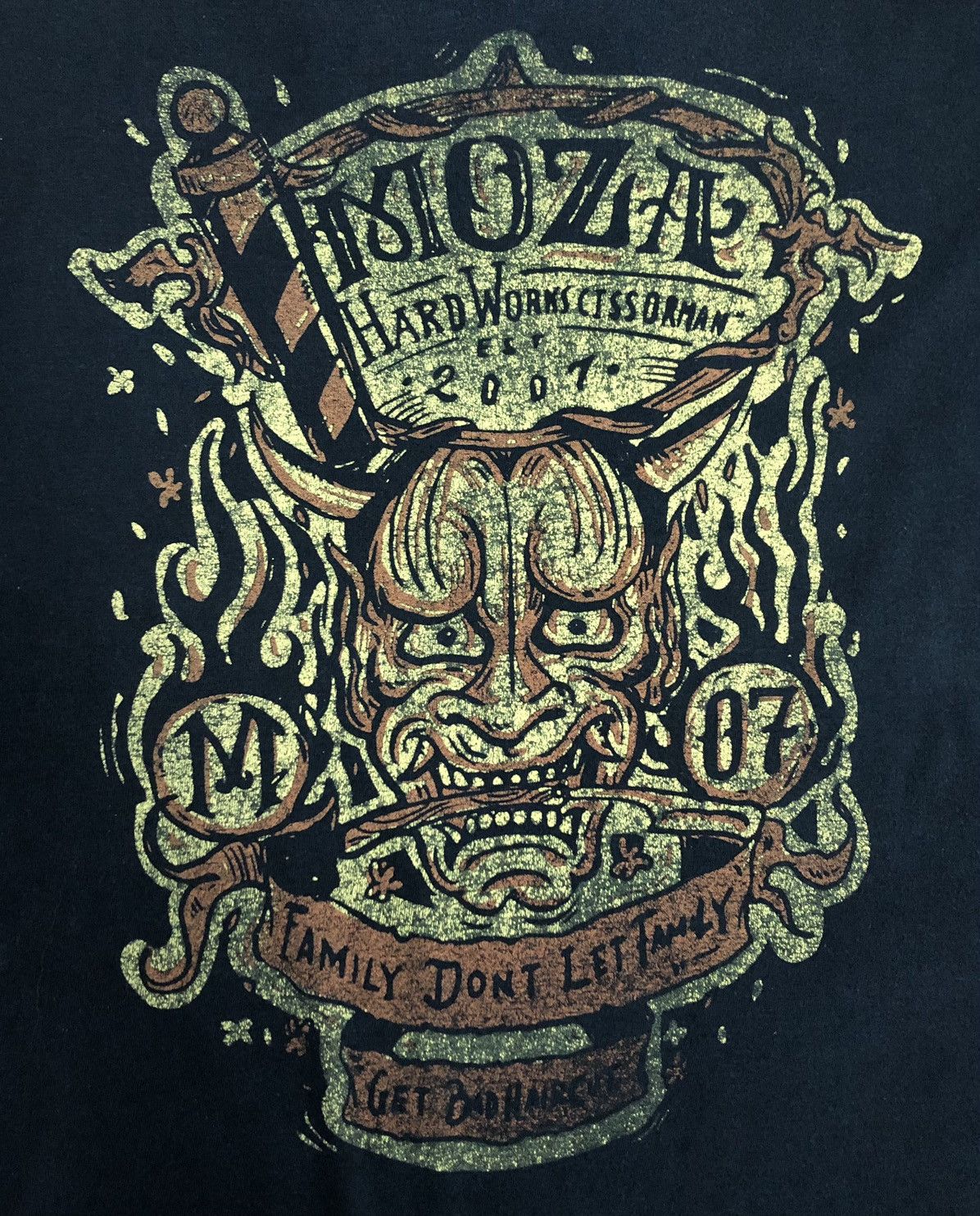 Vintage Vintage Moza Hardworks Cissorman 2007 T-Shirt Size US XL / EU 56 / 4 - 3 Thumbnail