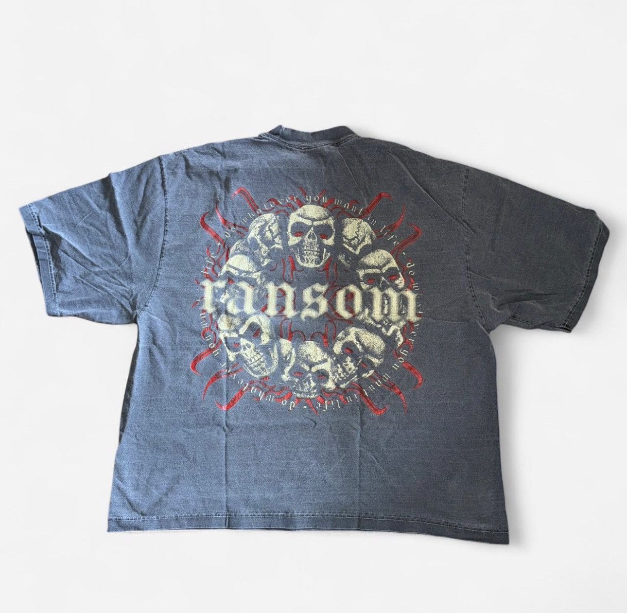 Ransom Clothing Ransom Skulls logo tee Size US XL / EU 56 / 4 - 2 Thumbnail