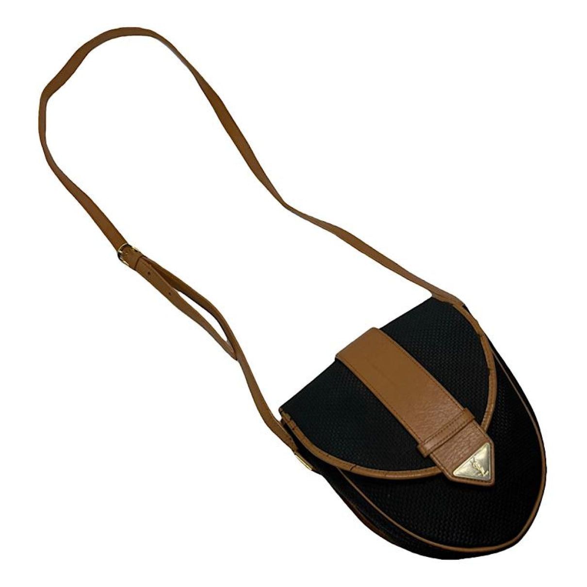 Yves Saint Laurent Black Leather Handbag Size ONE SIZE - 1 Thumbnail