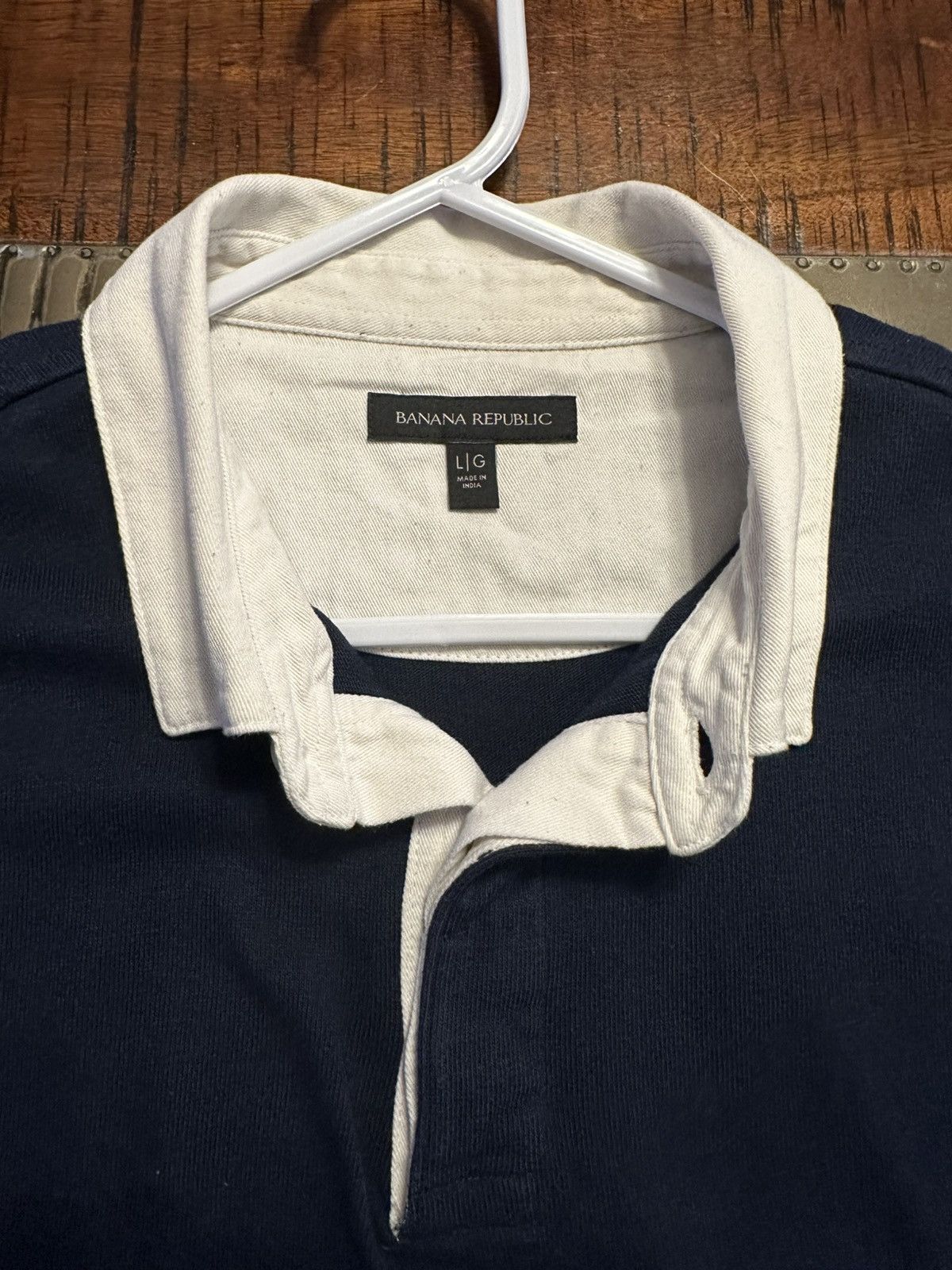 Banana Republic Banana Republic Navy Polo shirt Size US L / EU 52-54 / 3 - 4 Thumbnail