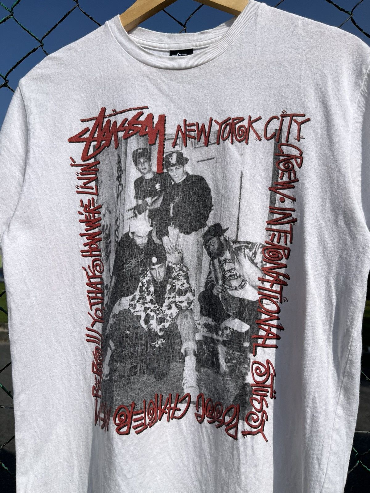 Stussy Stussy Vintage New York Crew Photo Tee Size US M / EU 48-50 / 2 - 2 Thumbnail