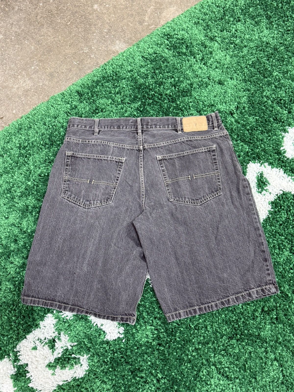 U.S. Polo Assn. US Polo Assn Oversized Baggy Denim Shorts Y2K 40 90s Size US 40 / EU 56 - 4 Thumbnail