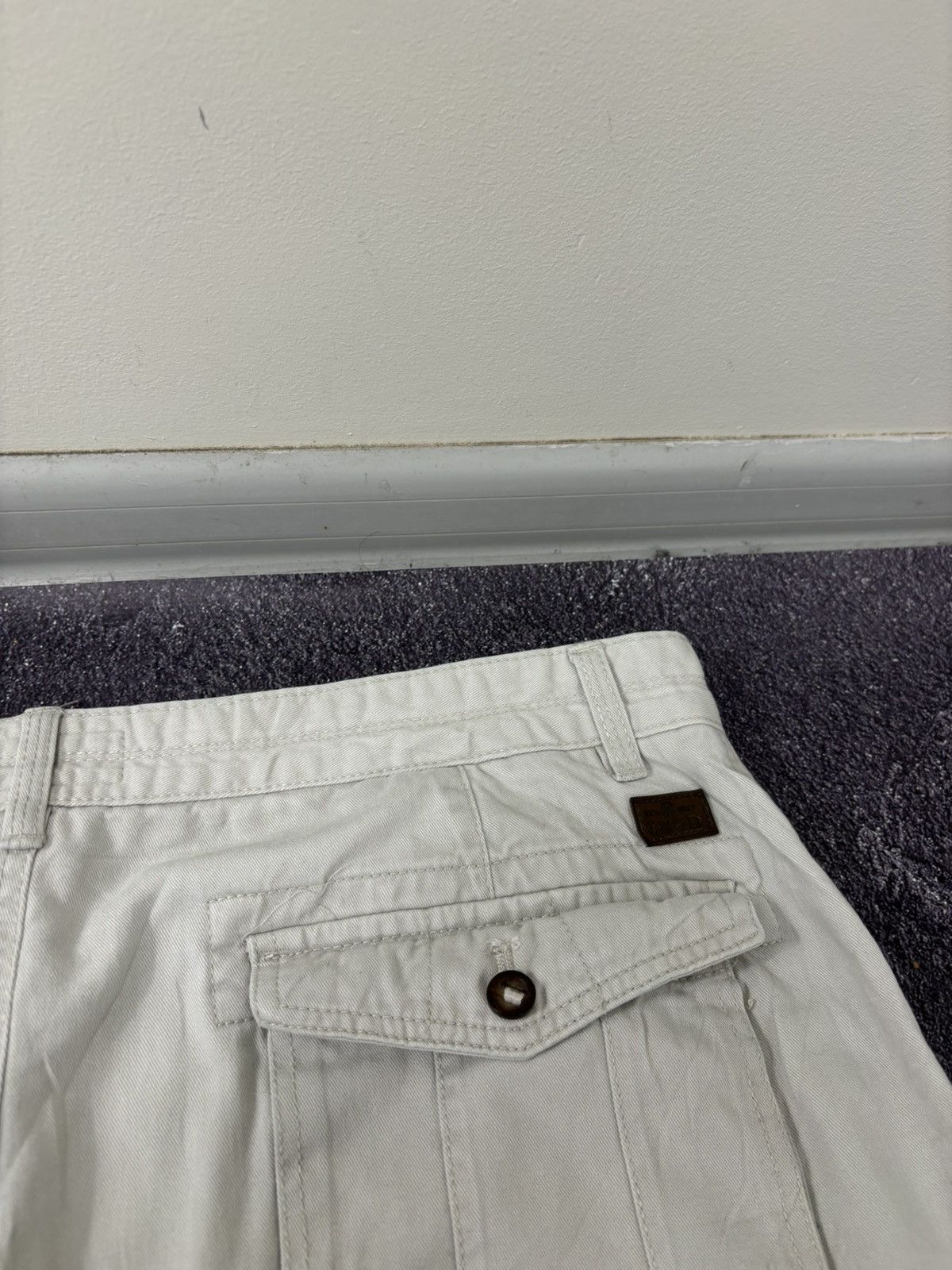 Izod Vintage IZOD 2000s Y2K Wide-Leg Hype Baggy Cargo Shorts Size US 38 / EU 54 - 16 Thumbnail