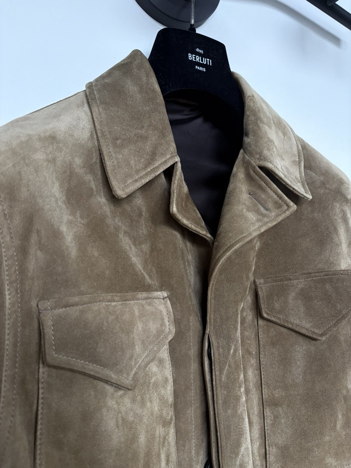 Berluti Berluti Suede Leathet Field Jacket Size US M / EU 48-50 / 2 - 2 Thumbnail