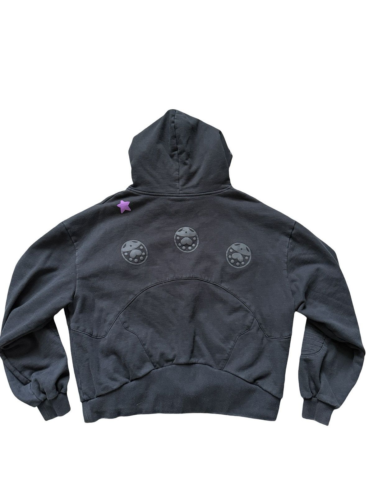 HIDDEN Hidden NY Hoodie Mens M Black Tactical Panel Graphic Sweater Size US M / EU 48-50 / 2 - 7 Thumbnail