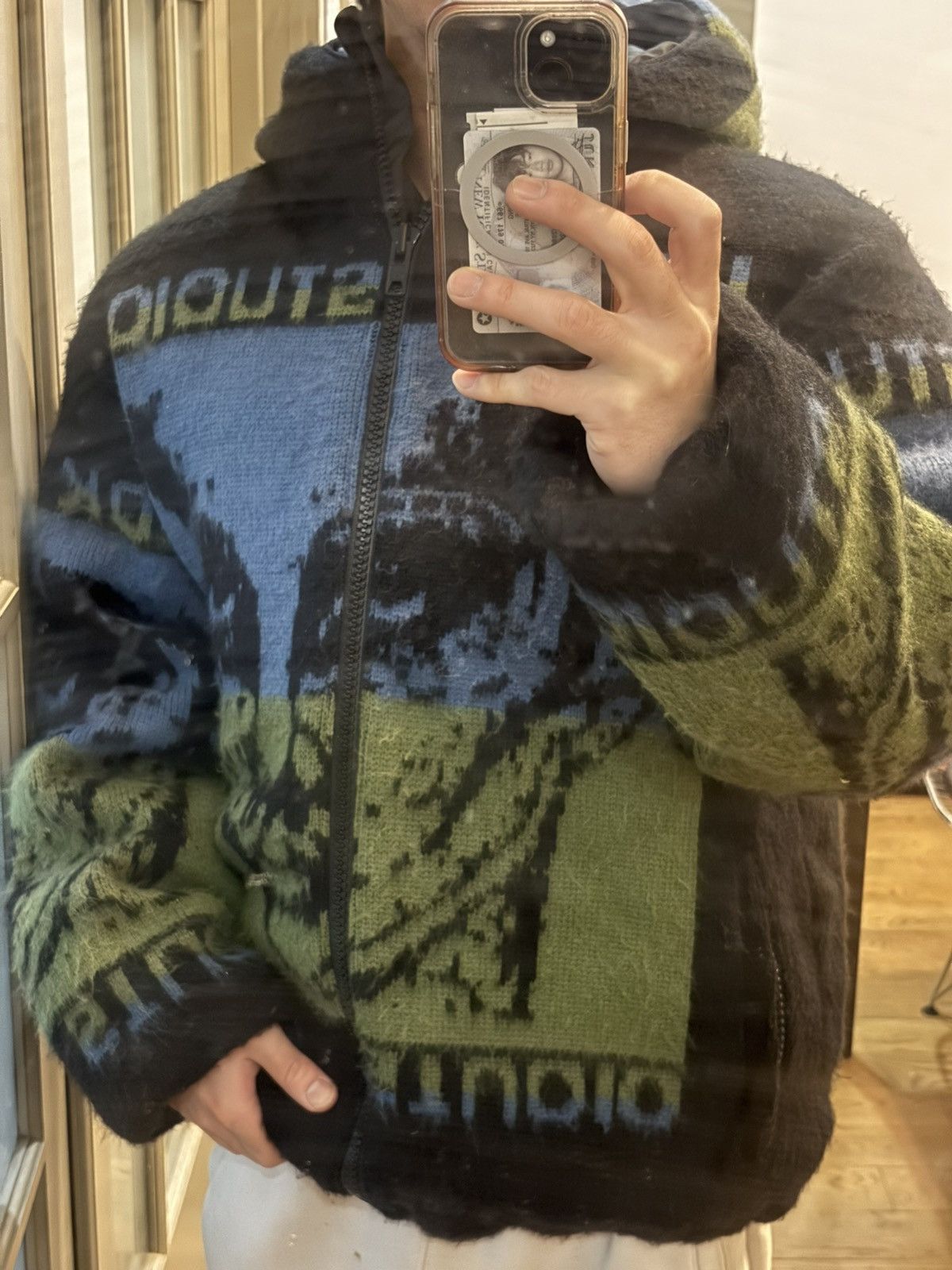 LQQK Studio LQQK Studio knit down jacket Size US L / EU 52-54 / 3 - 4 Thumbnail