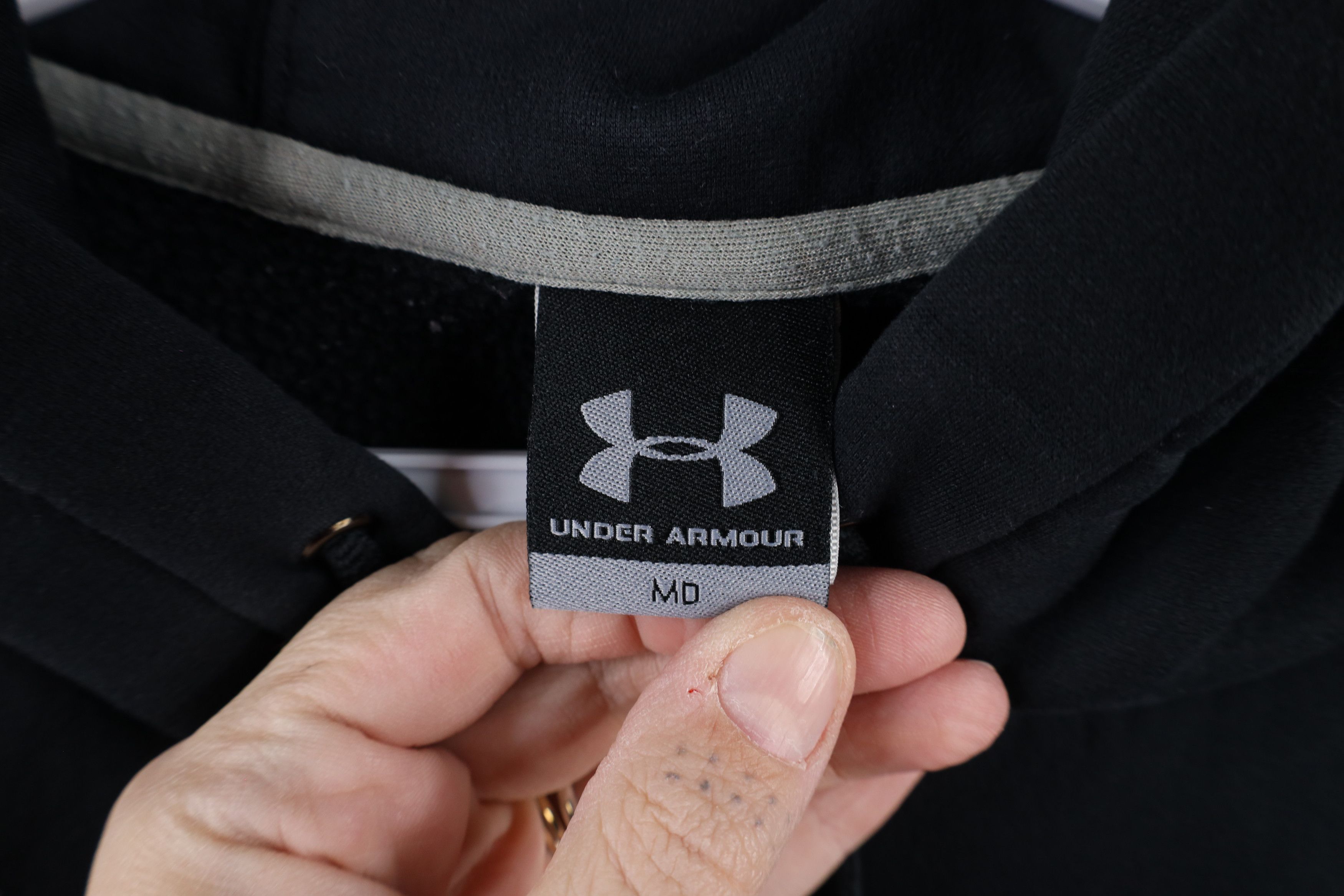 Under Armour × Vintage Vintage Under Armour Green State University Hoodie Black Size US M / EU 48-50 / 2 - 4 Thumbnail