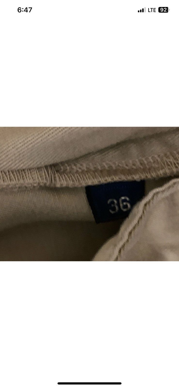 Polo Ralph Lauren Polo Ralph Lauren mens sz 36 cargo shorts beige Size US 36 / EU 52 - 3 Thumbnail