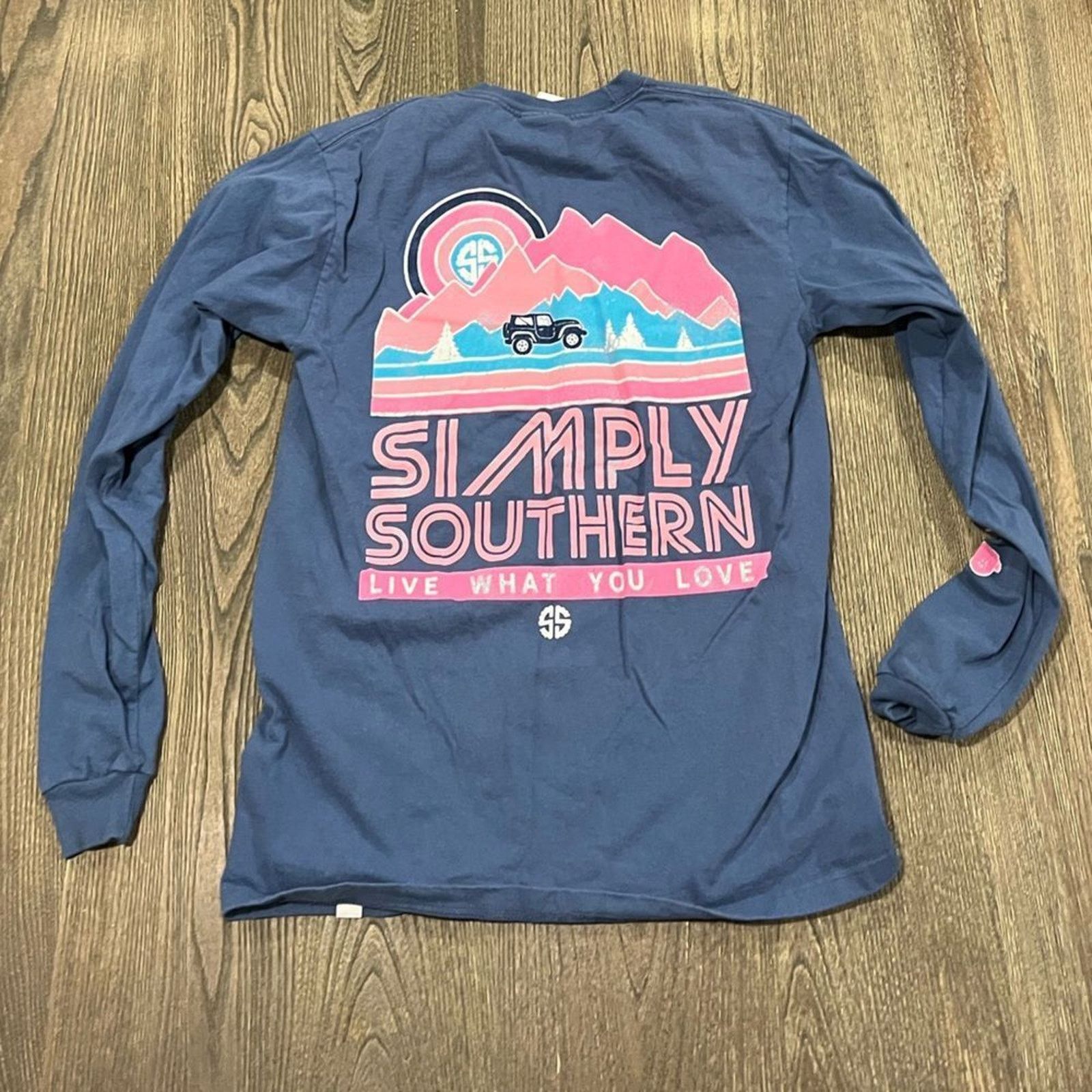 Vintage Simply Southern Tee Shirt Small Gray Live What You Love Size S / US 4 / IT 40 - 7 Thumbnail