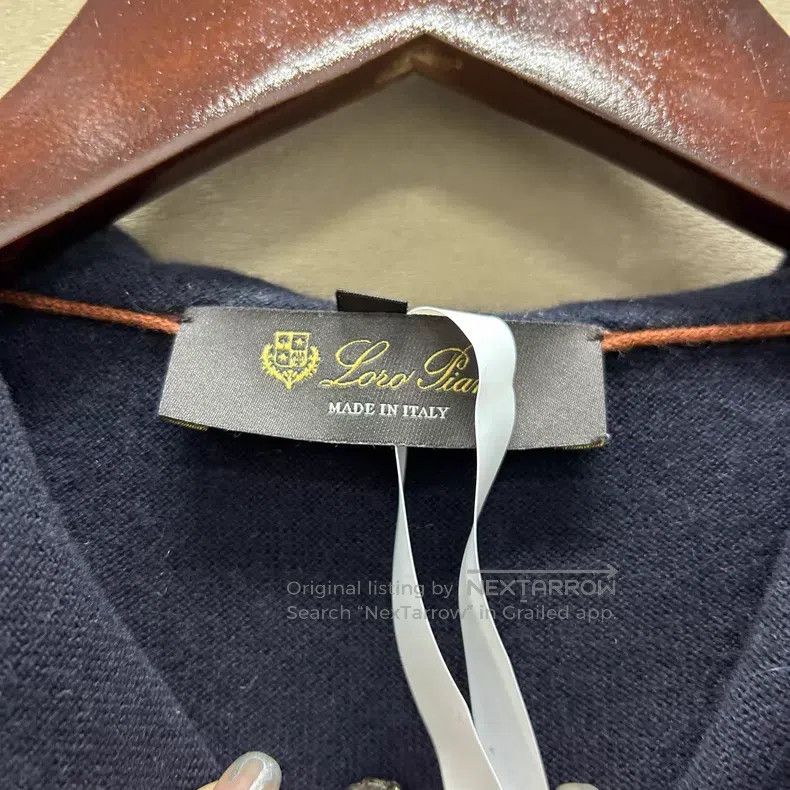 Loro Piana Loro Piana Bomber Cashmere Knit Jacket Size US L / EU 52-54 / 3 - 3 Thumbnail