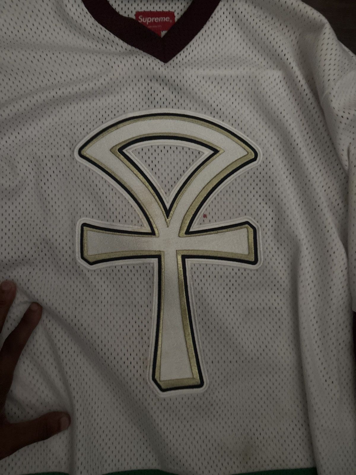 Supreme Supreme anhk hockey jersey Size US L / EU 52-54 / 3 - 4 Thumbnail