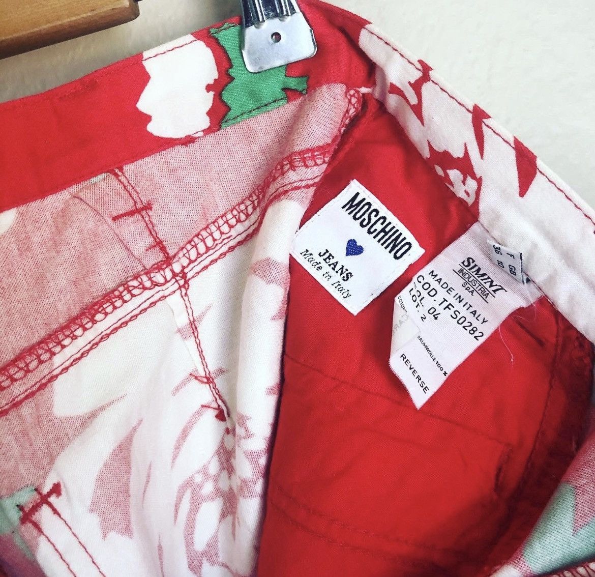 Moschino × Vintage Vintage Moschino Shorts Size 26" / US 2 / IT 38 - 3 Thumbnail