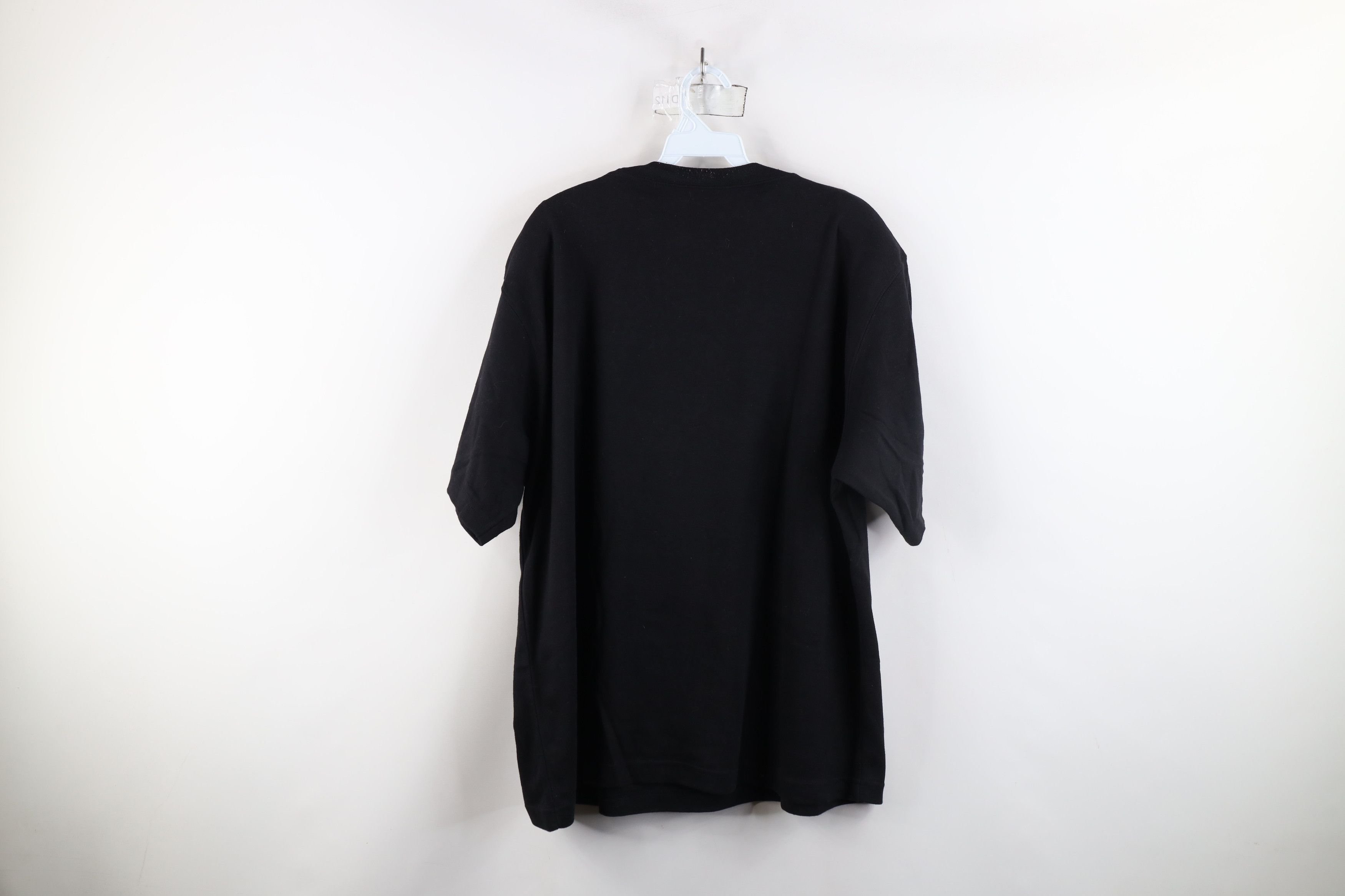 Vintage Vintage 90s Streetwear Cotton Short Sleeve T-Shirt Black Size 3XL / US 20-22 - 8 Thumbnail