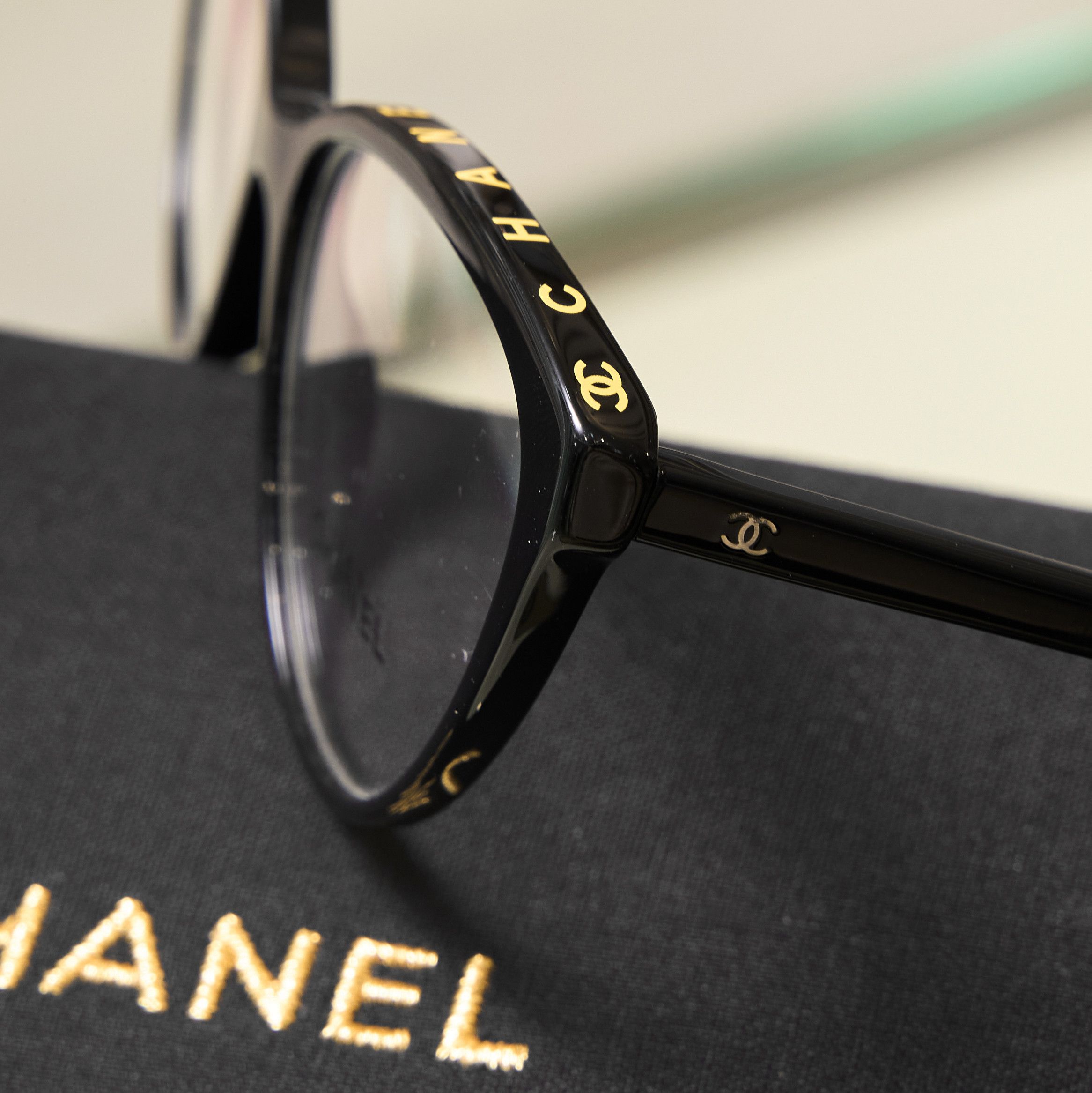 Chanel CHANEL 0CH3393 1712 Eyeglasses BLACK Size ONE SIZE - 2 Thumbnail