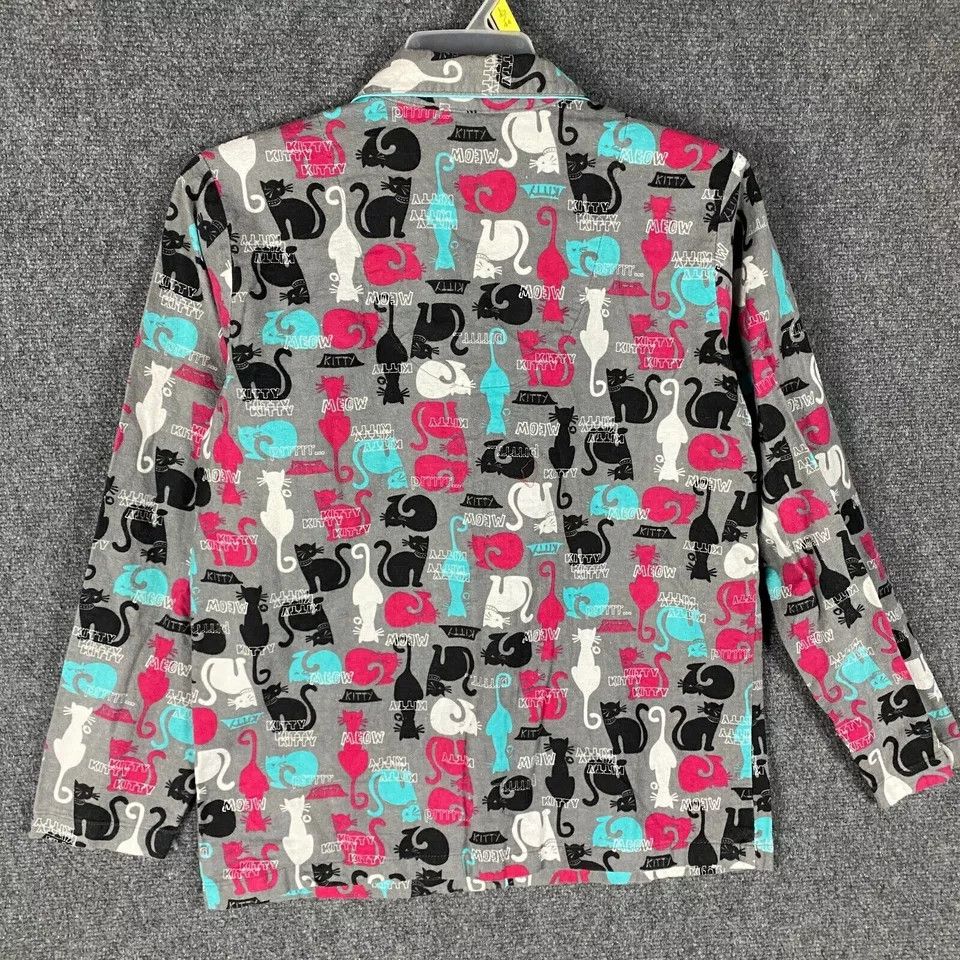 Joe Boxer Joe Boxer Pajama Top Women's Button Up 100% Cotton Adults M Size M / US 6-8 / IT 42-44 - 6 Thumbnail