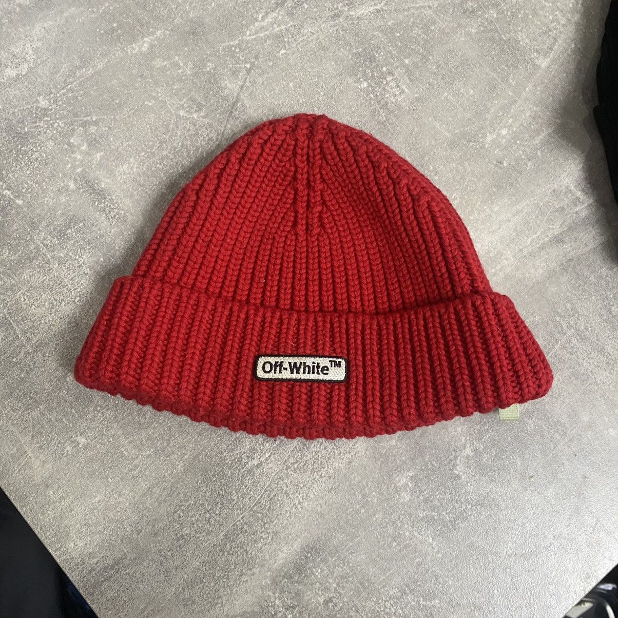 Off-White Off White Beanie Hat Size ONE SIZE - 1 Thumbnail