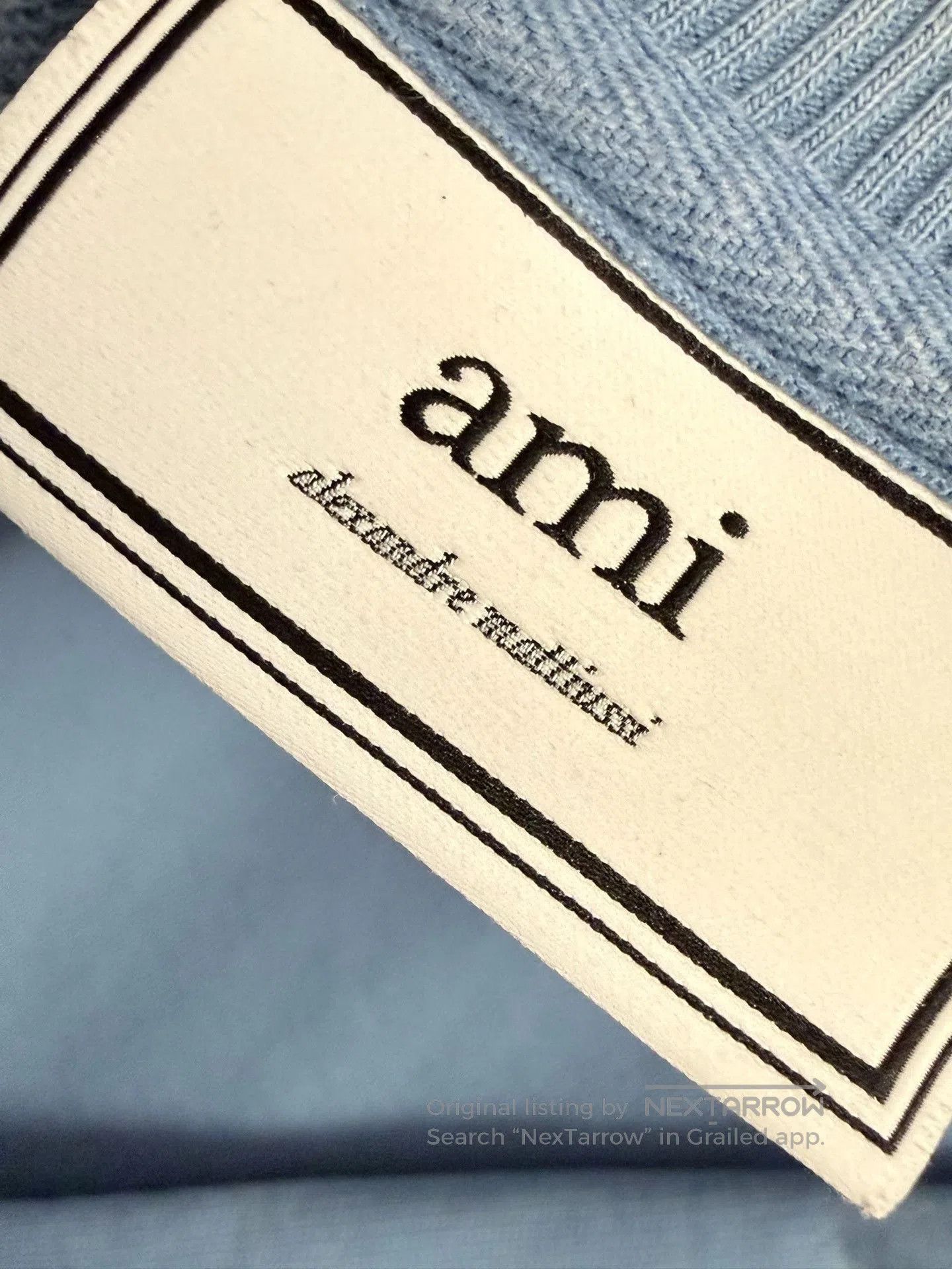 AMI AMI Light Blue Sweatshirt. Size US M / EU 48-50 / 2 - 4 Thumbnail