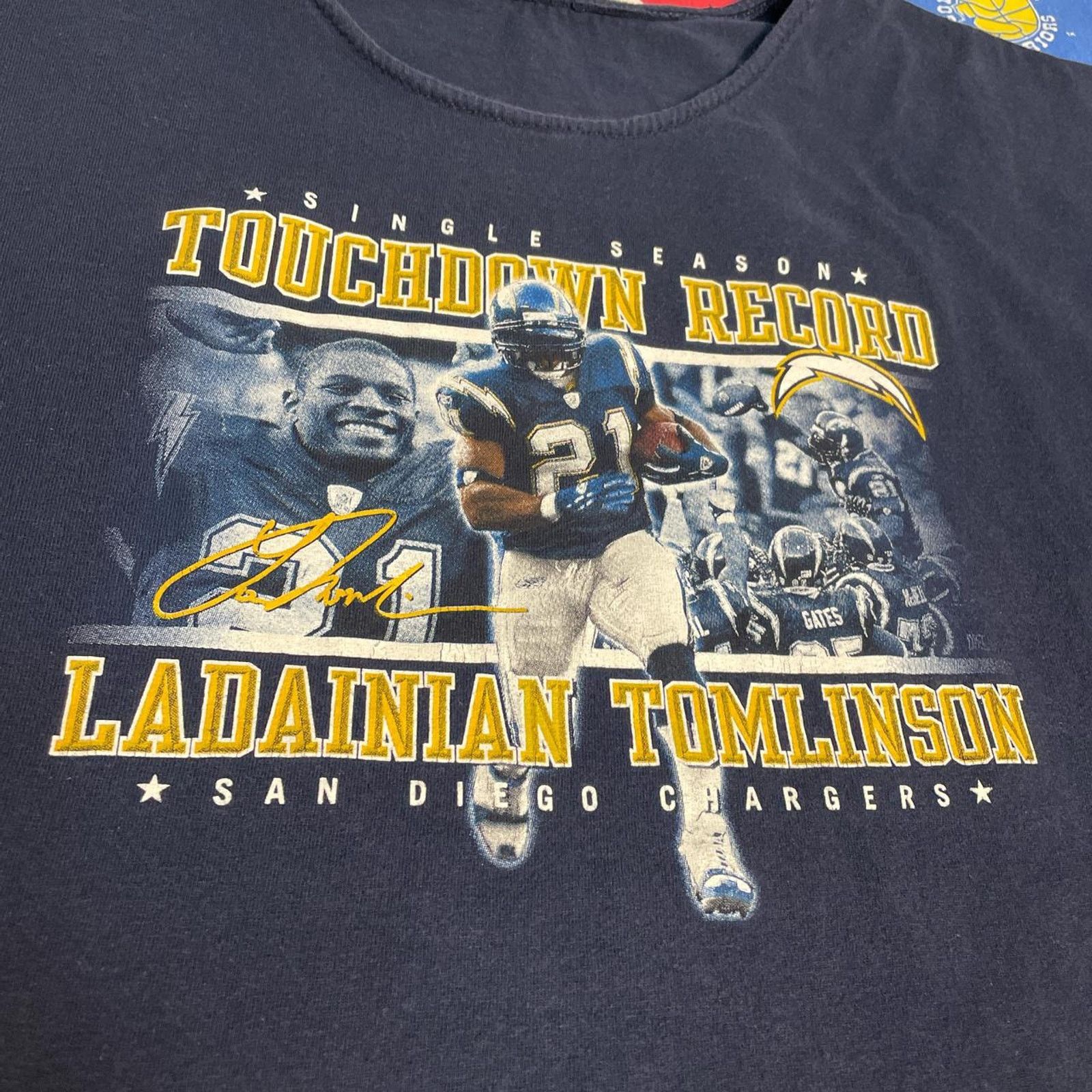 NFL × Vintage Y2K NFL LaDainian Tomlinson San Diego Chargers Football Tee Size US XXL / EU 58 / 5 - 3 Thumbnail
