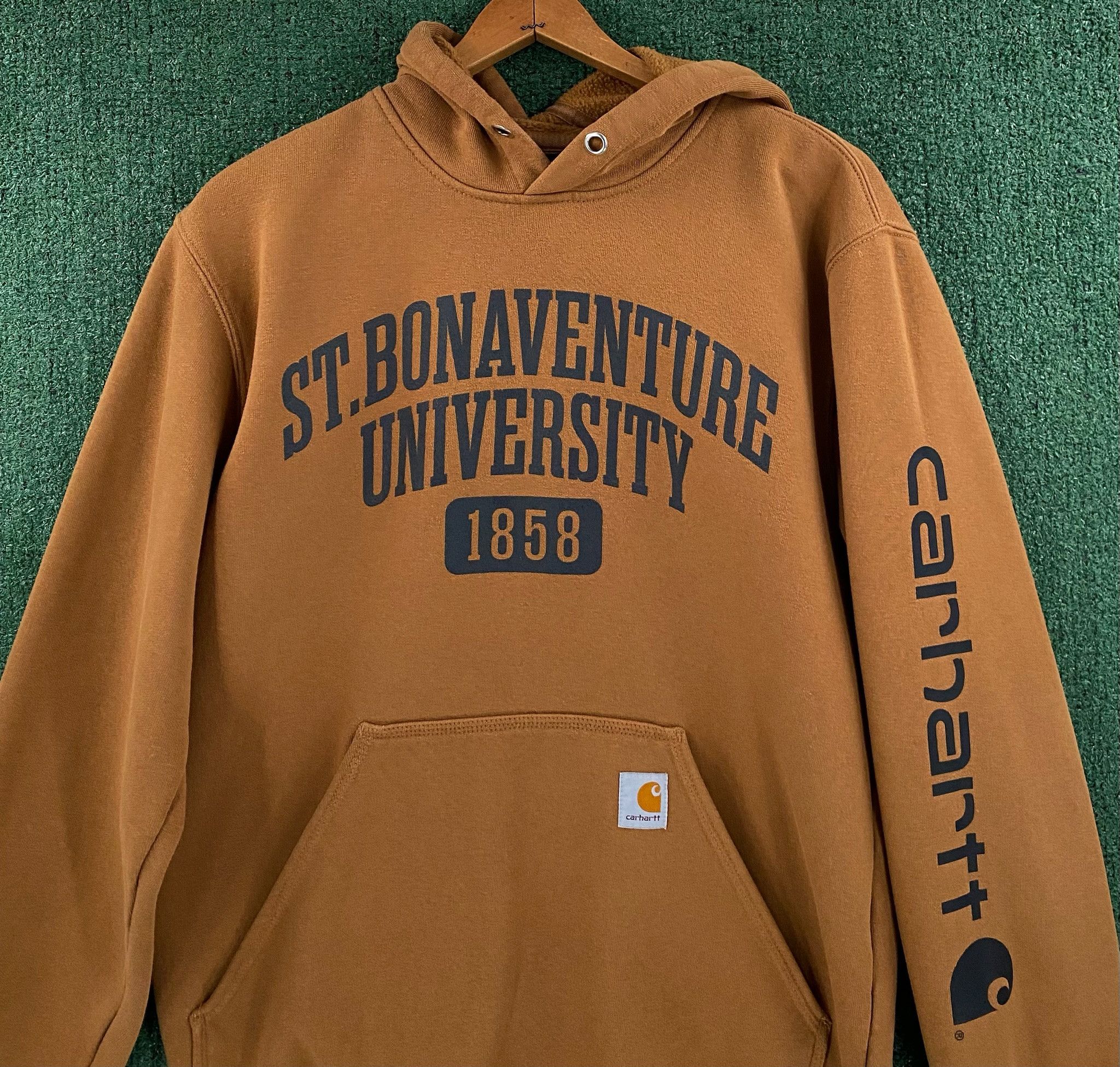Carhartt Carhartt St. Bonaventure University Loose Fit Hoodie Medium Size US M / EU 48-50 / 2 - 2 Thumbnail
