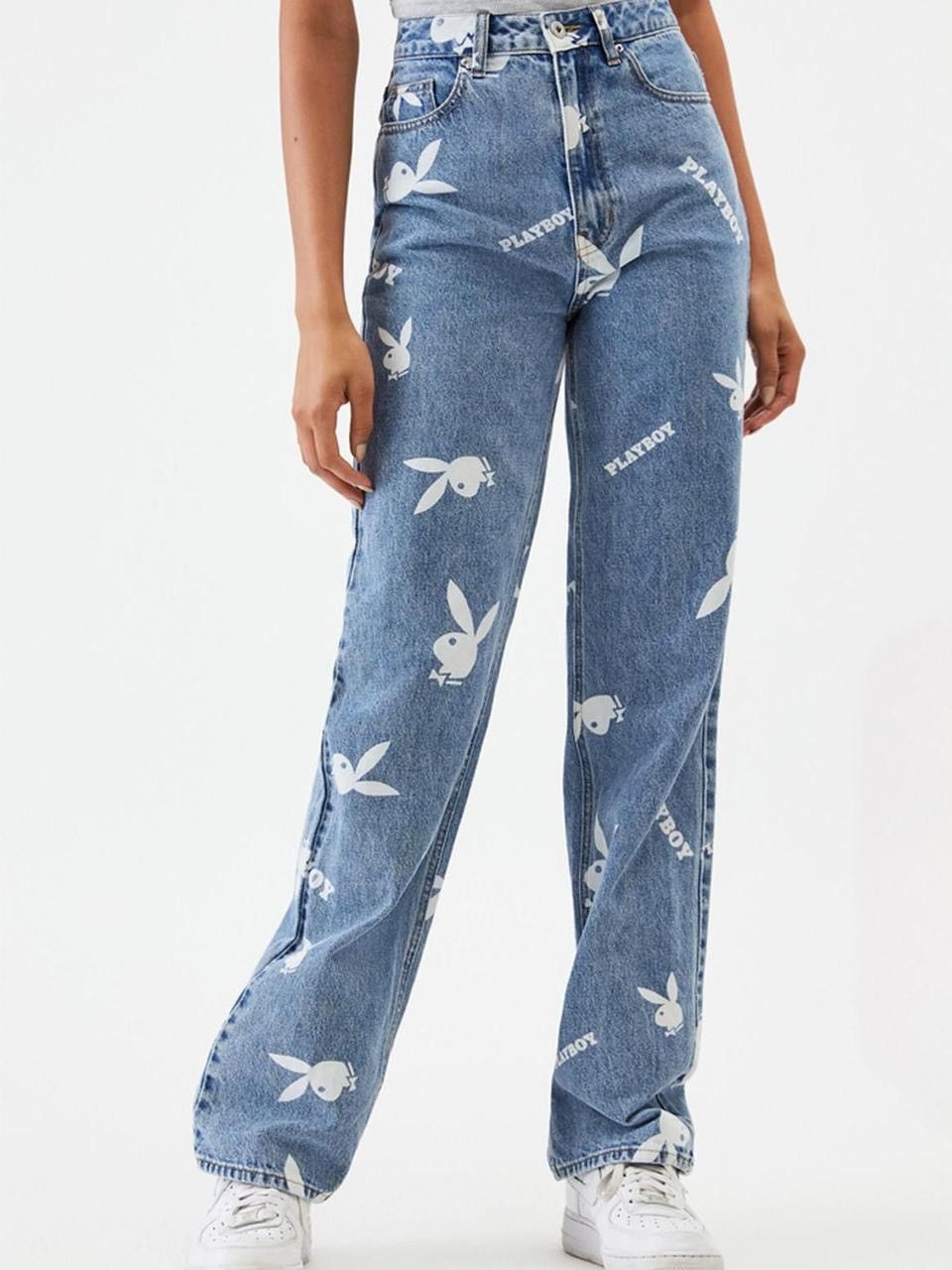 Playboy playboy 90s boyfriend jeans medium wash NWOT Size 24" / US 00 / IT 34 - 1 Thumbnail