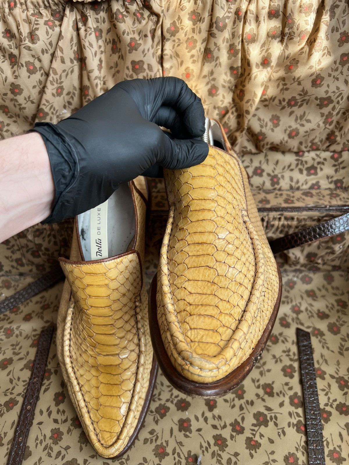 Oliver Sweeney Vintage Oliver Sweeney Y2K Punk Opium Python snake shoes Size US 10 / EU 43 - 12 Thumbnail