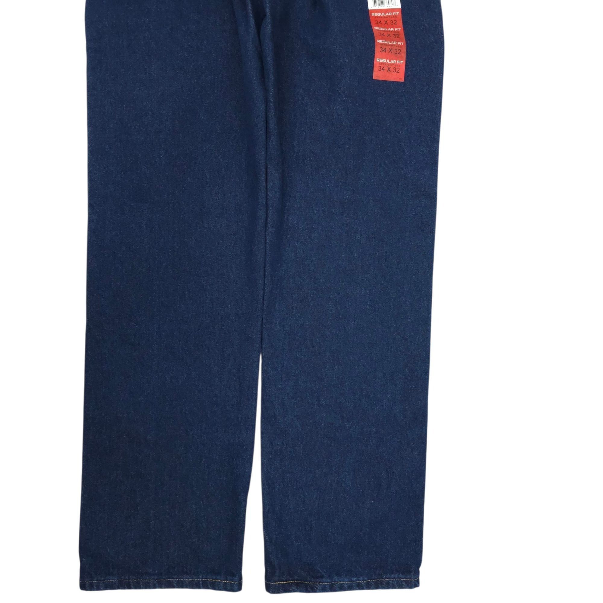 Rustler Rustler Regular Fit Straight Leg Jeans Men 34x32 Heavyweight Size US 34 / EU 50 - 12 Thumbnail