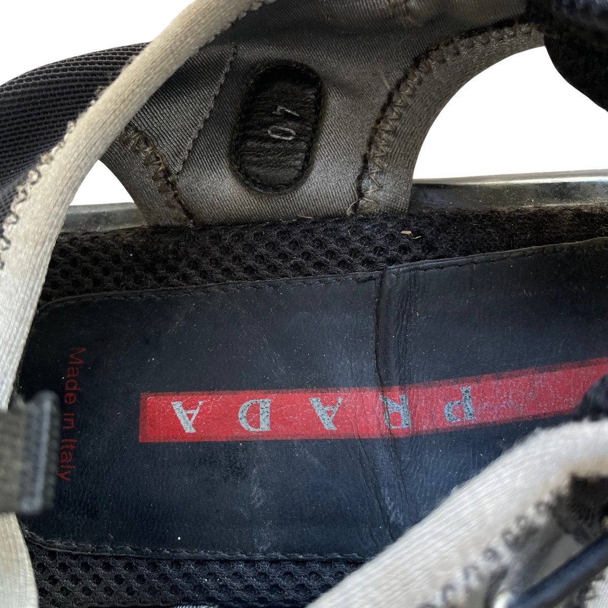 Prada Vintage Prada Linea Rossa Sandals Made In Italy Size 40 Size US 8 / EU 41 - 8 Thumbnail