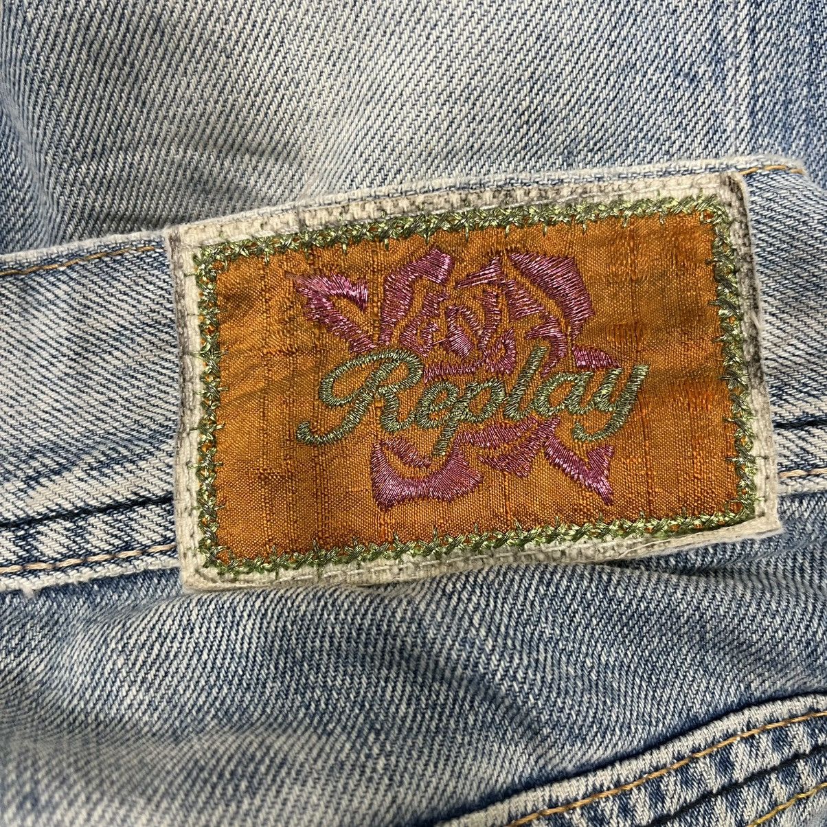 Replay Vintage Replay Distressed Denim Jeans Size US 31 - 7 Thumbnail